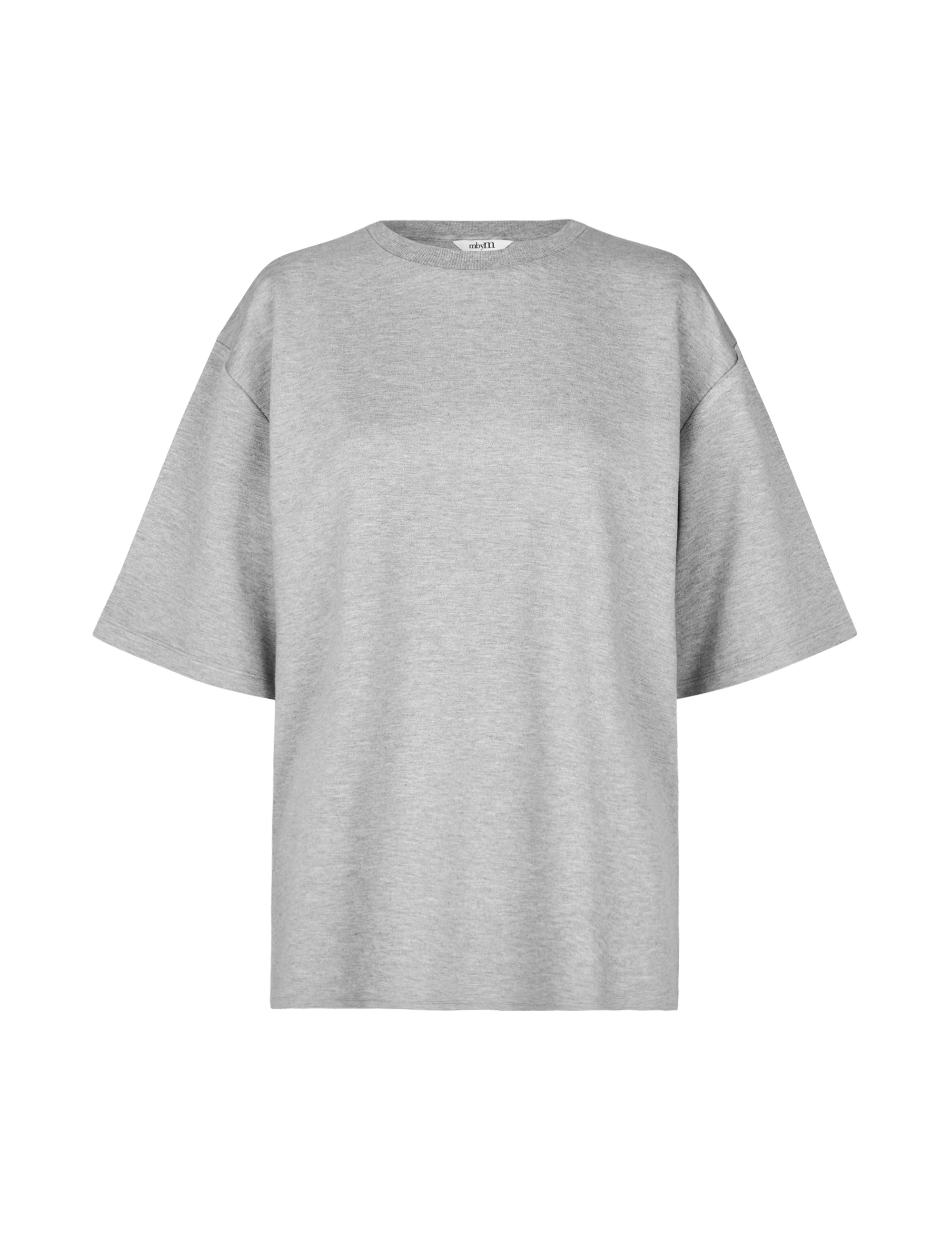 Emrylis-M T-shirt - Light Grey Melange - Image 5