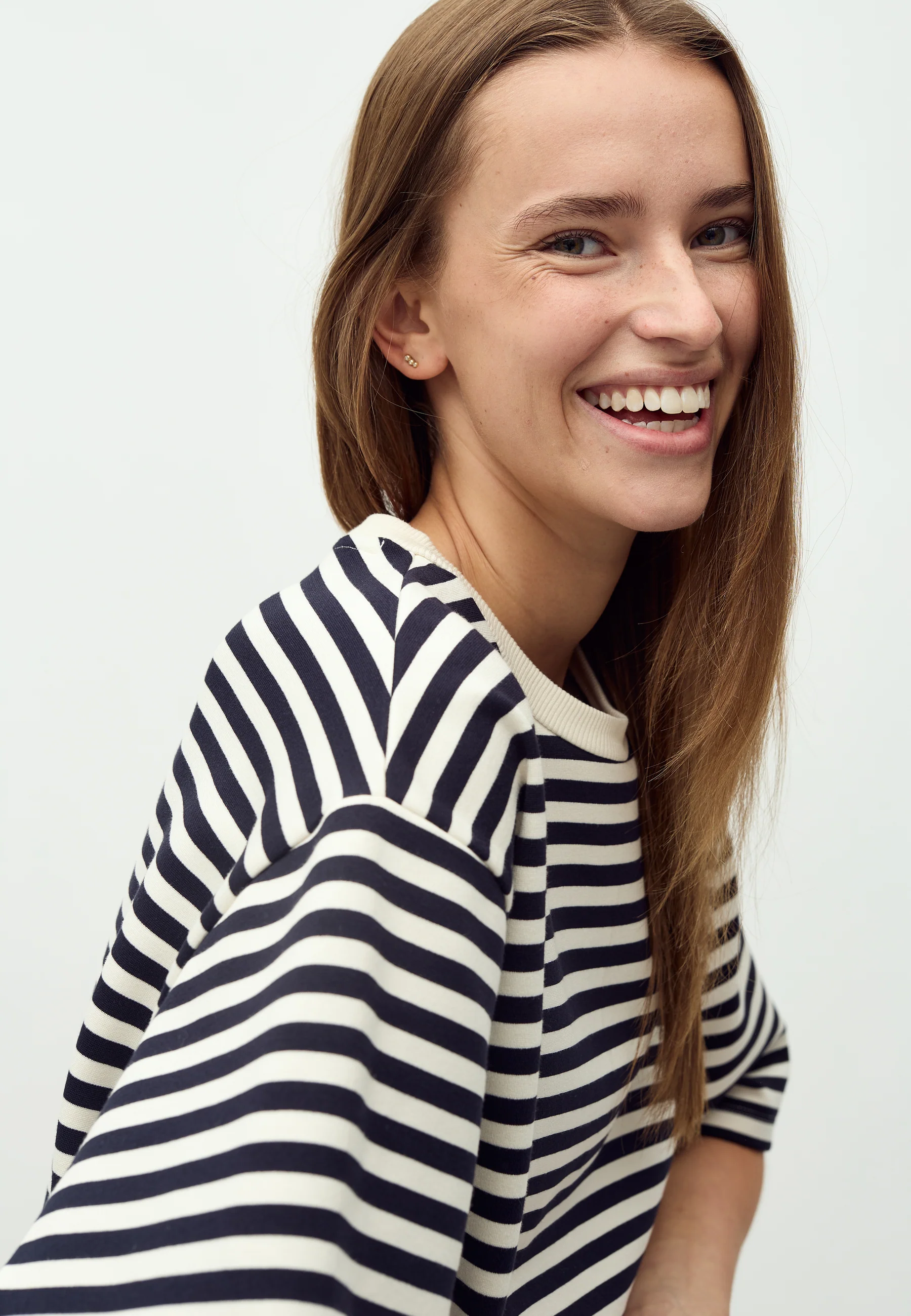 Emrylis-M T-shirt - Night Sky Sugar Stripe - Image 3