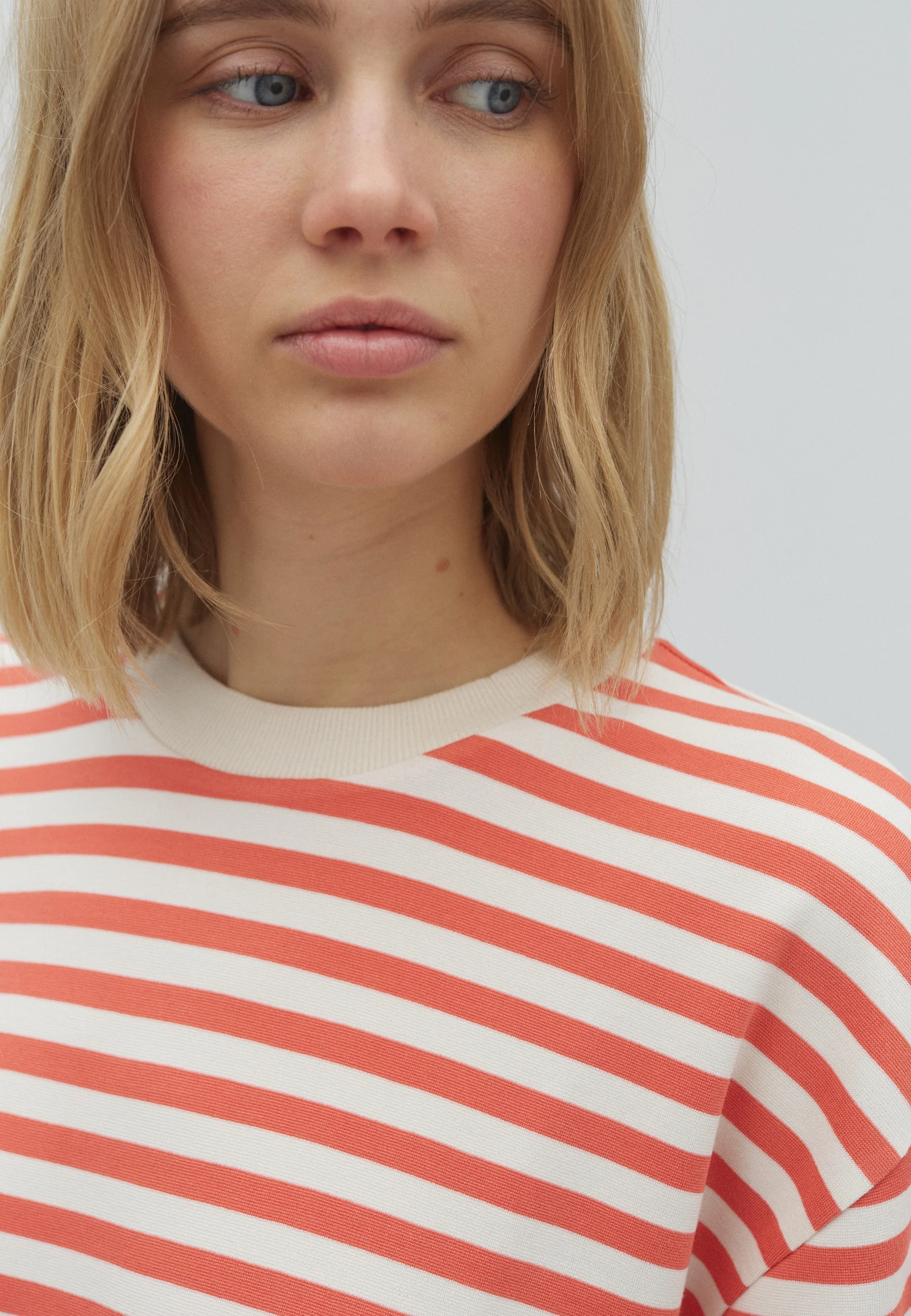 Emrys-M T-shirt - Emberglow Stripe - Image 3