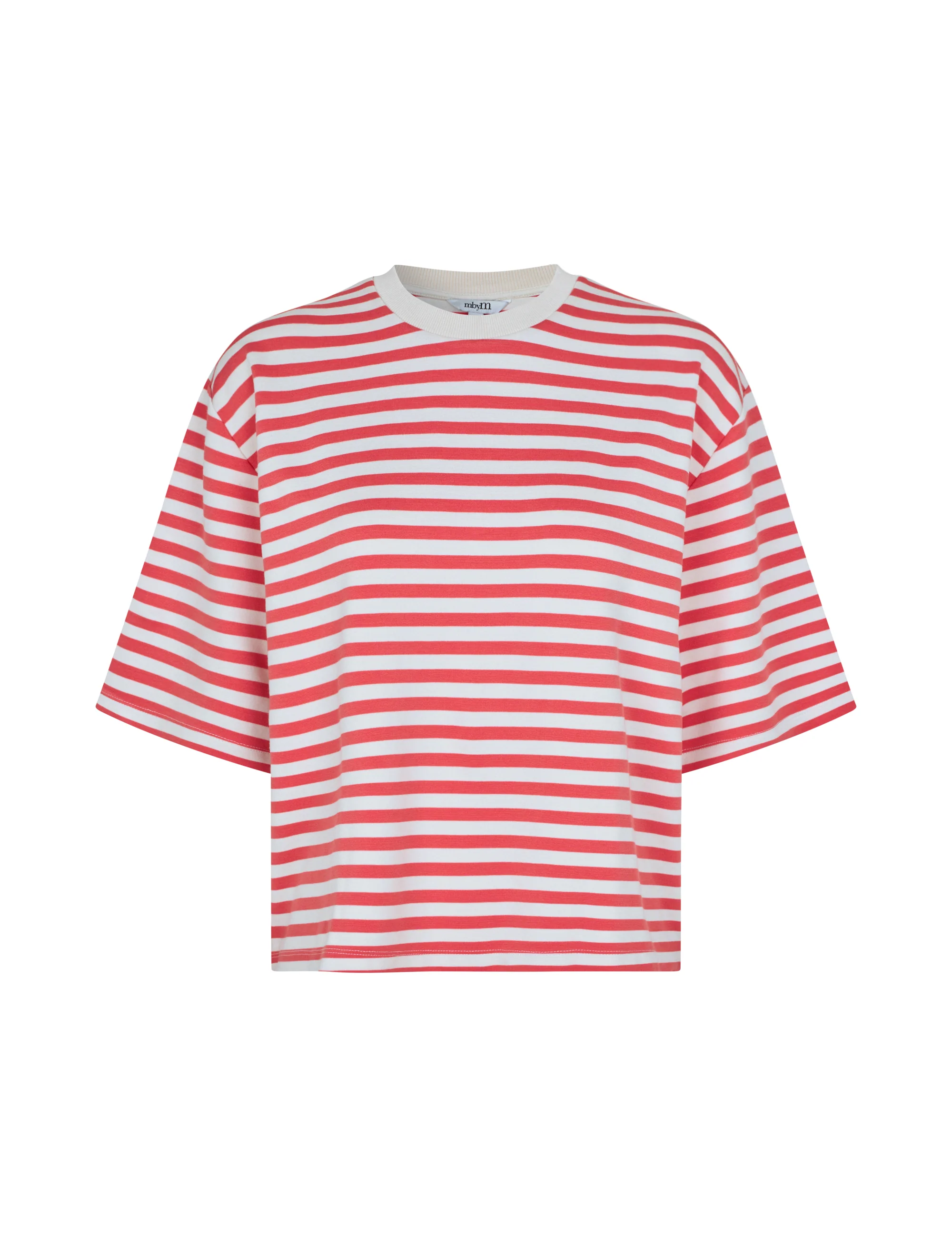 Emrys-M T-shirt - Emberglow Stripe - Image 4