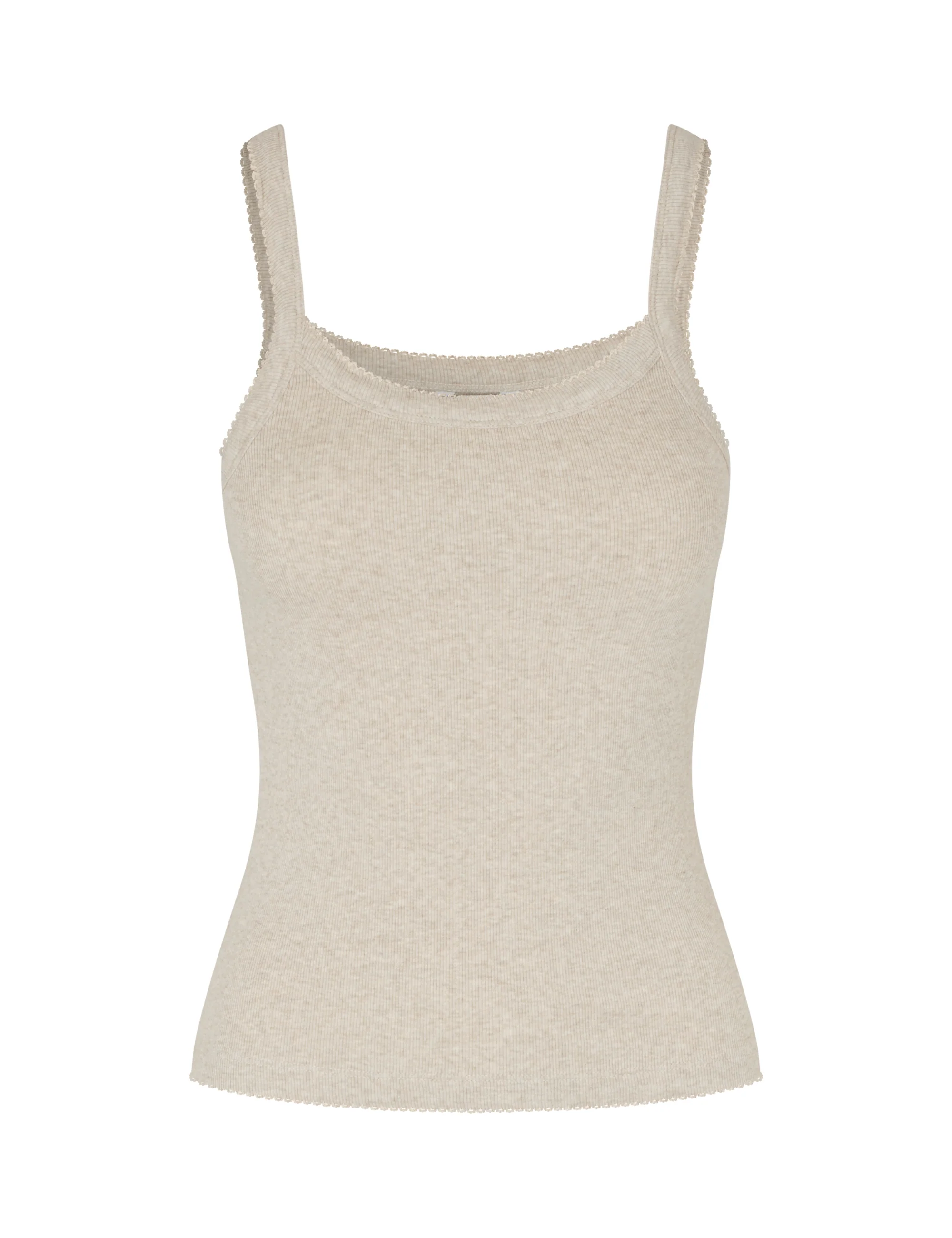 Essa Crochet-M Top - Pelican Melange - Image 3