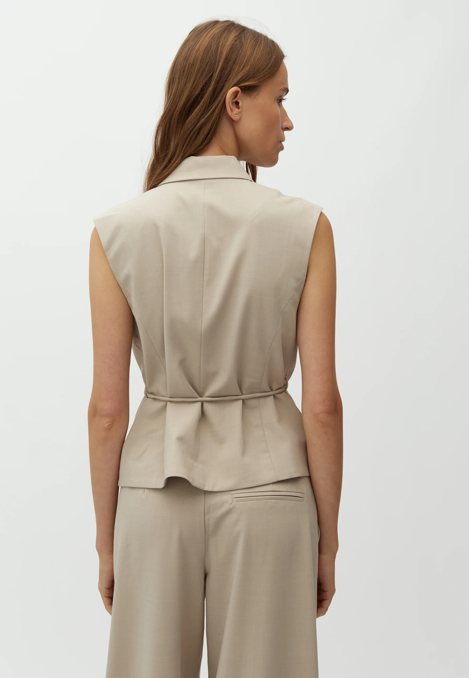 Evelora-M Vest - Light Sand - Image 3