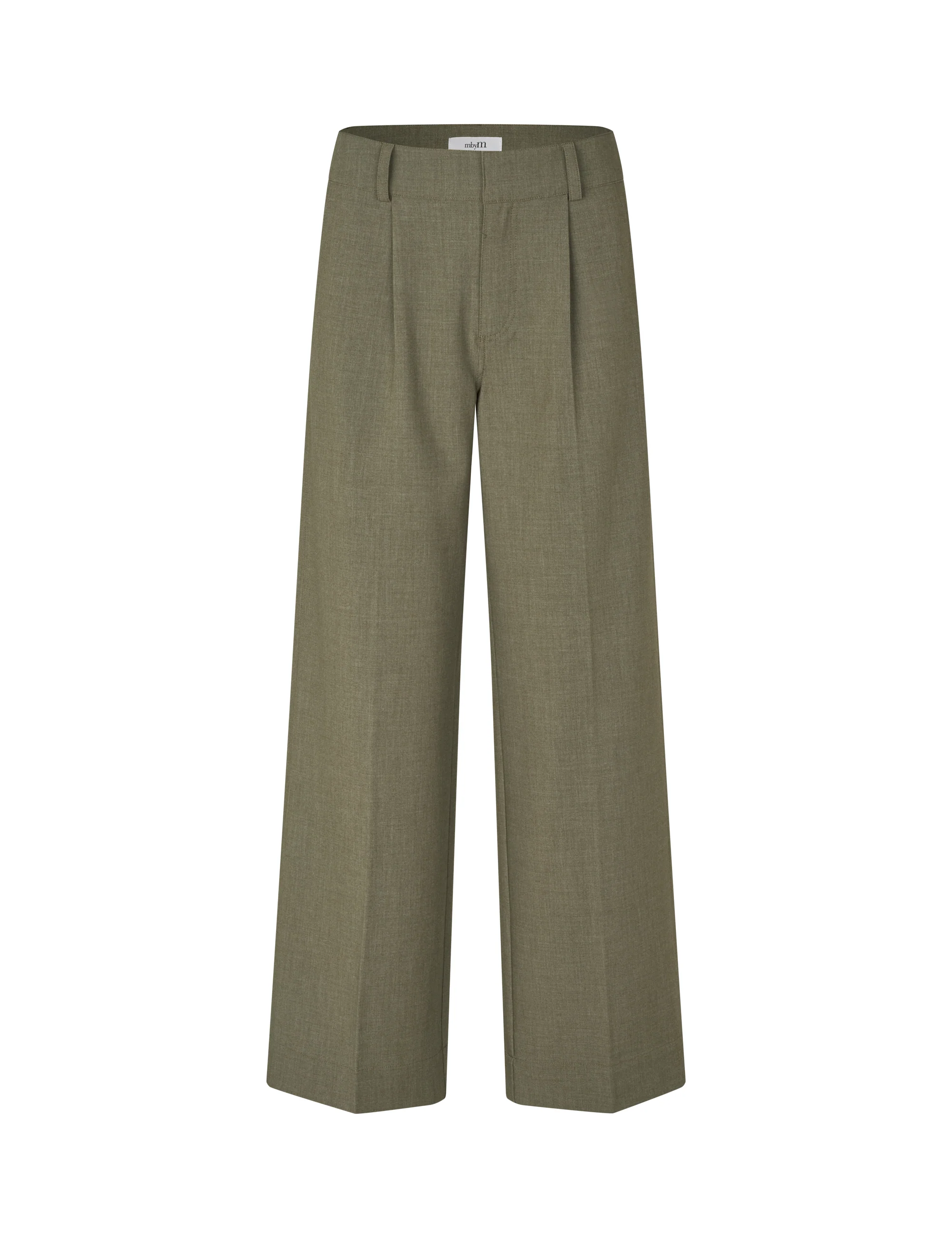 Farin-M Pants - Dusty Olive Melange - Image 5