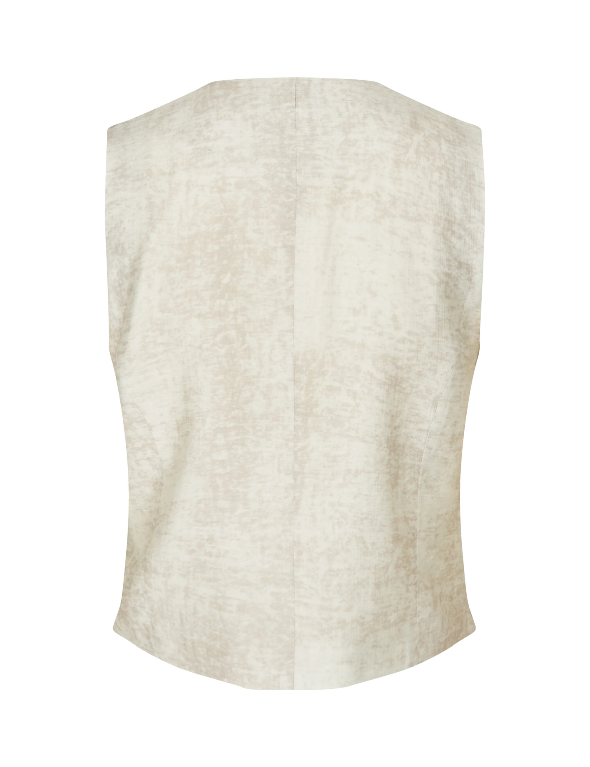 Flavio-M Waistcoat - Oyster Valana Print - Image 5