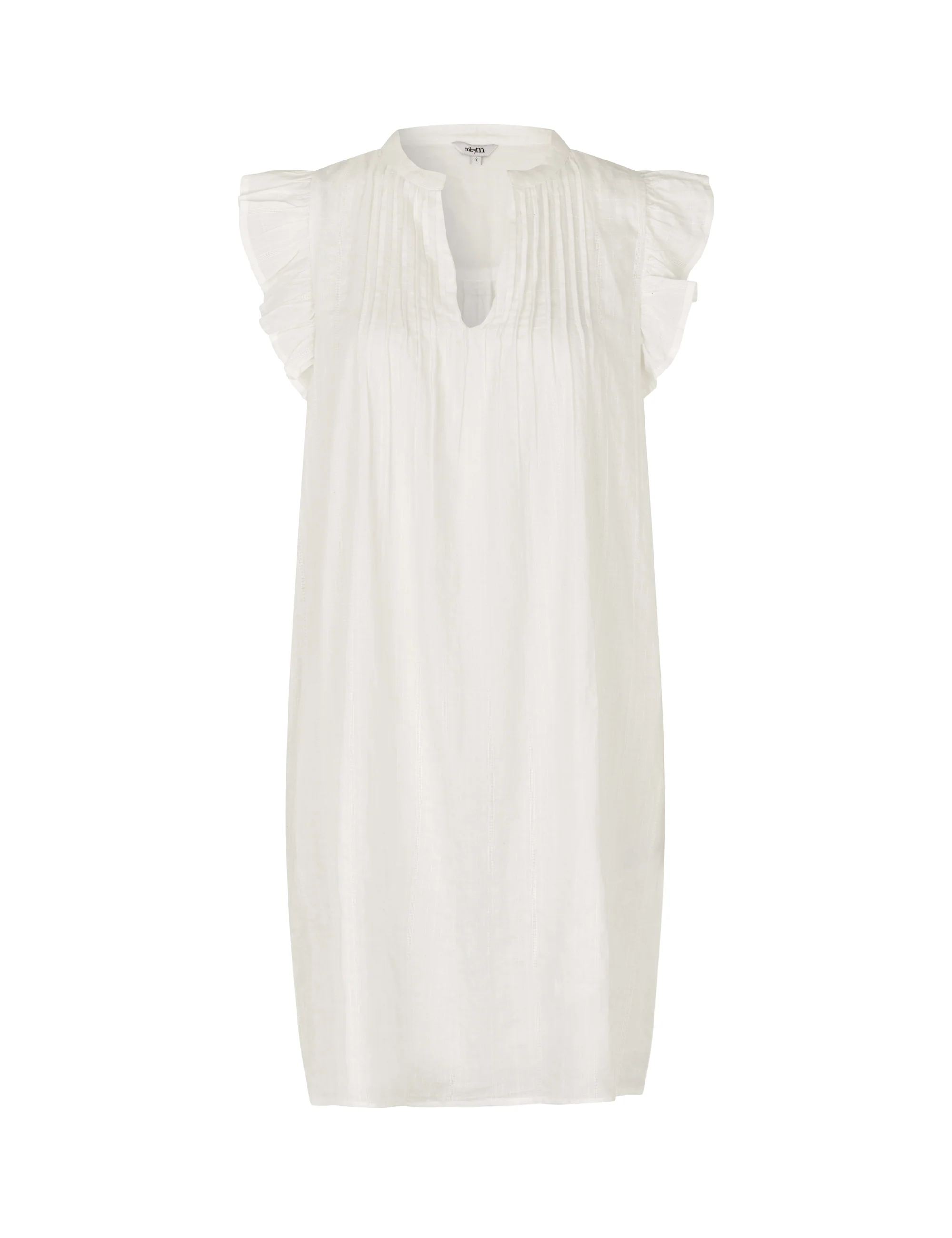 Gemala Long-M Dress - White - Image 5