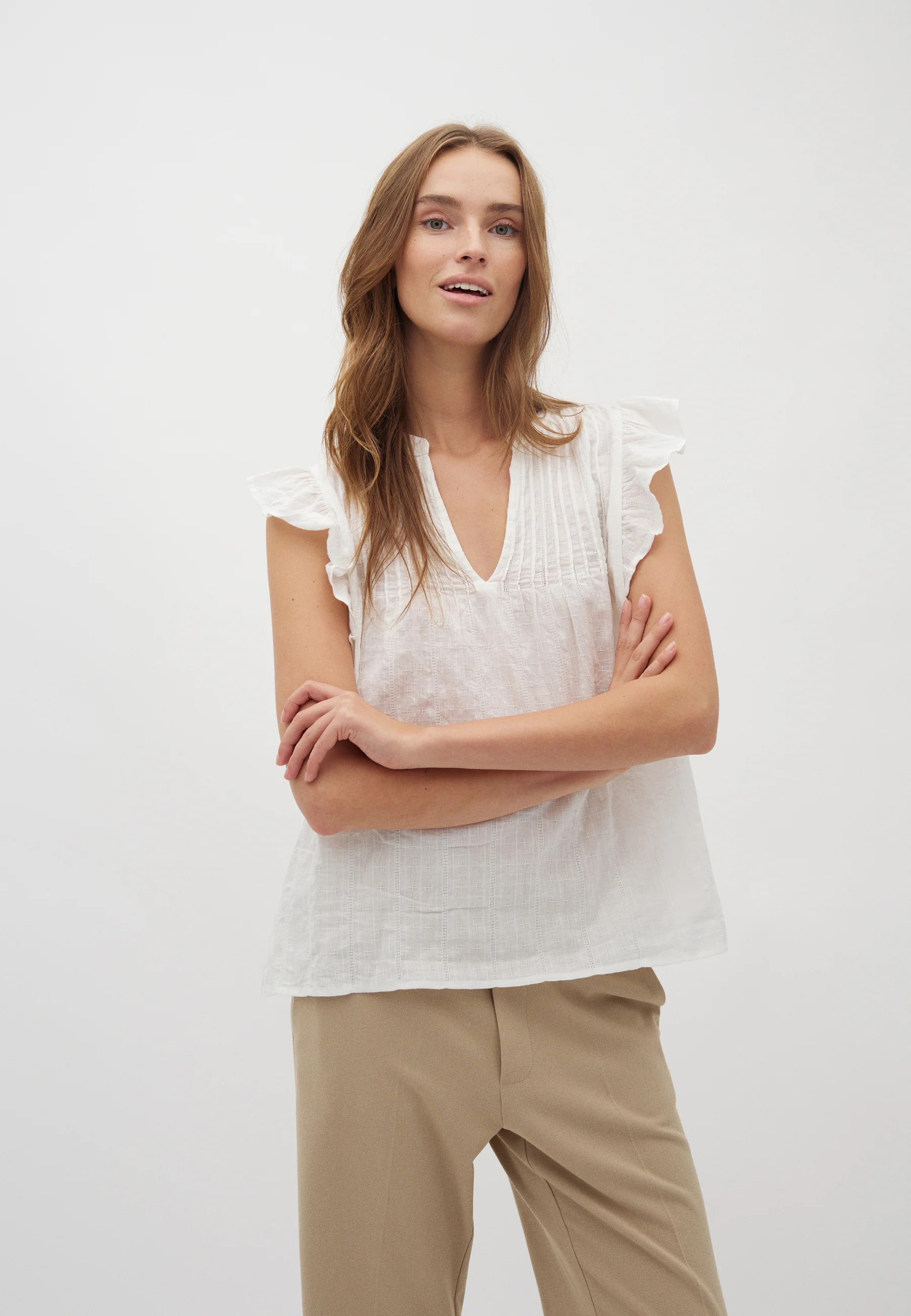 Gemala-M Top - White