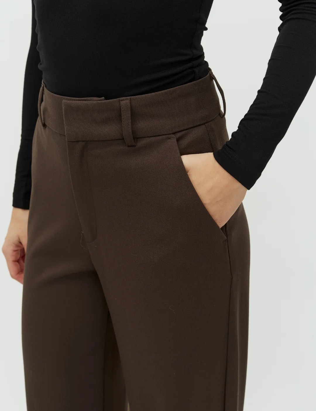Gennie Trousers - Coffee Brown - Image 3