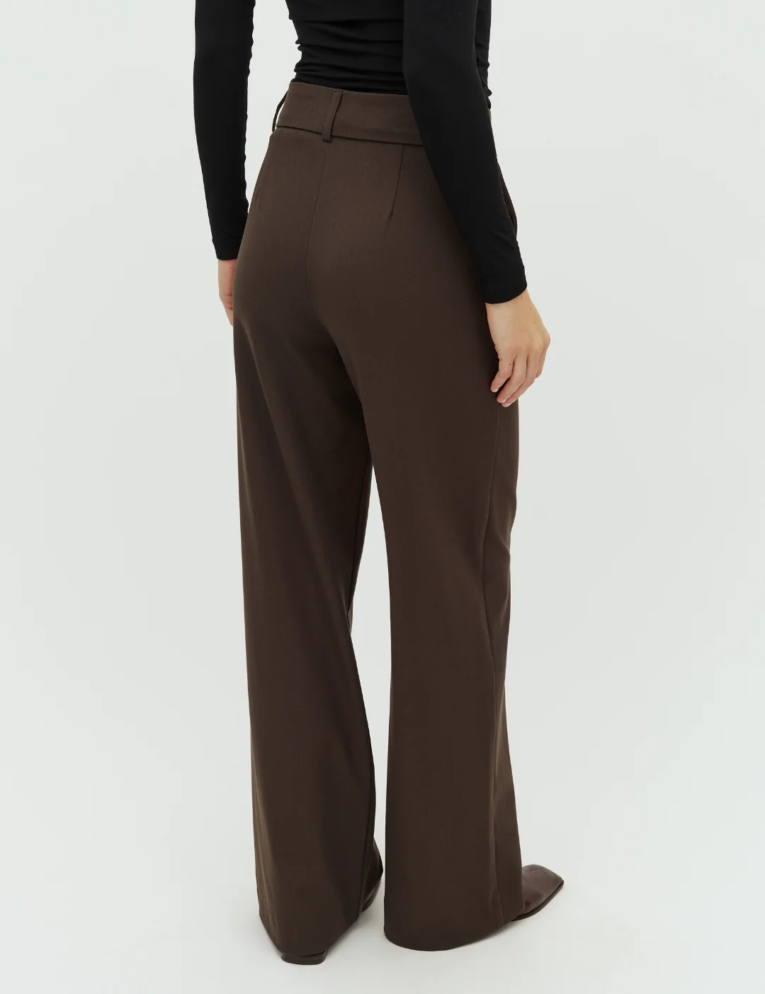 Gennie Trousers - Coffee Brown - Image 4