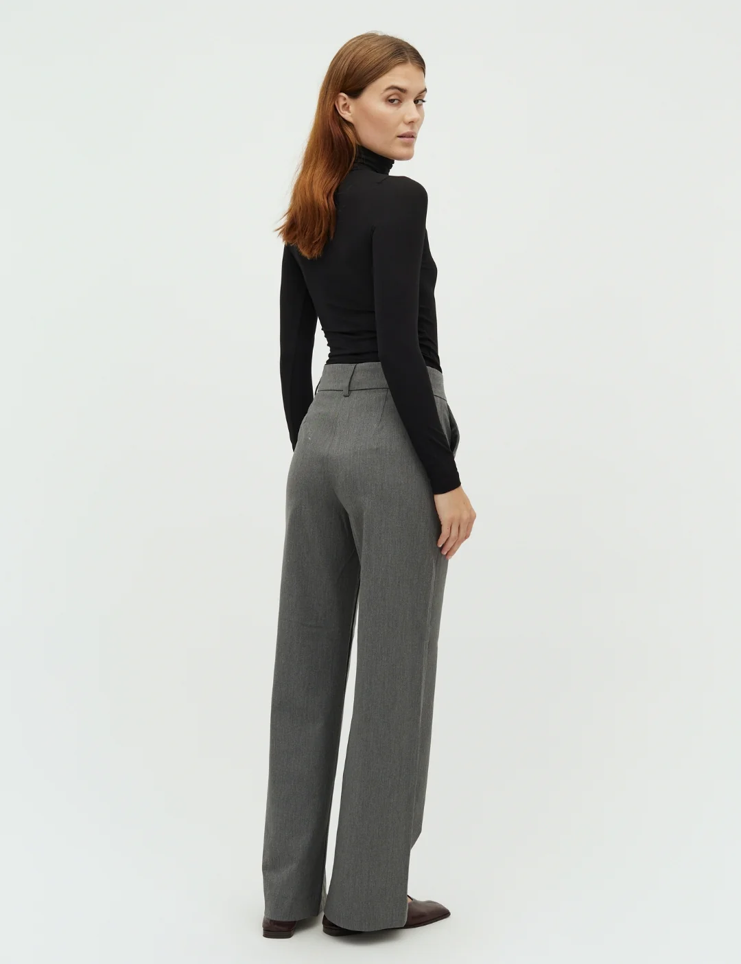 Gennie Trousers - Medium Melange - Image 3