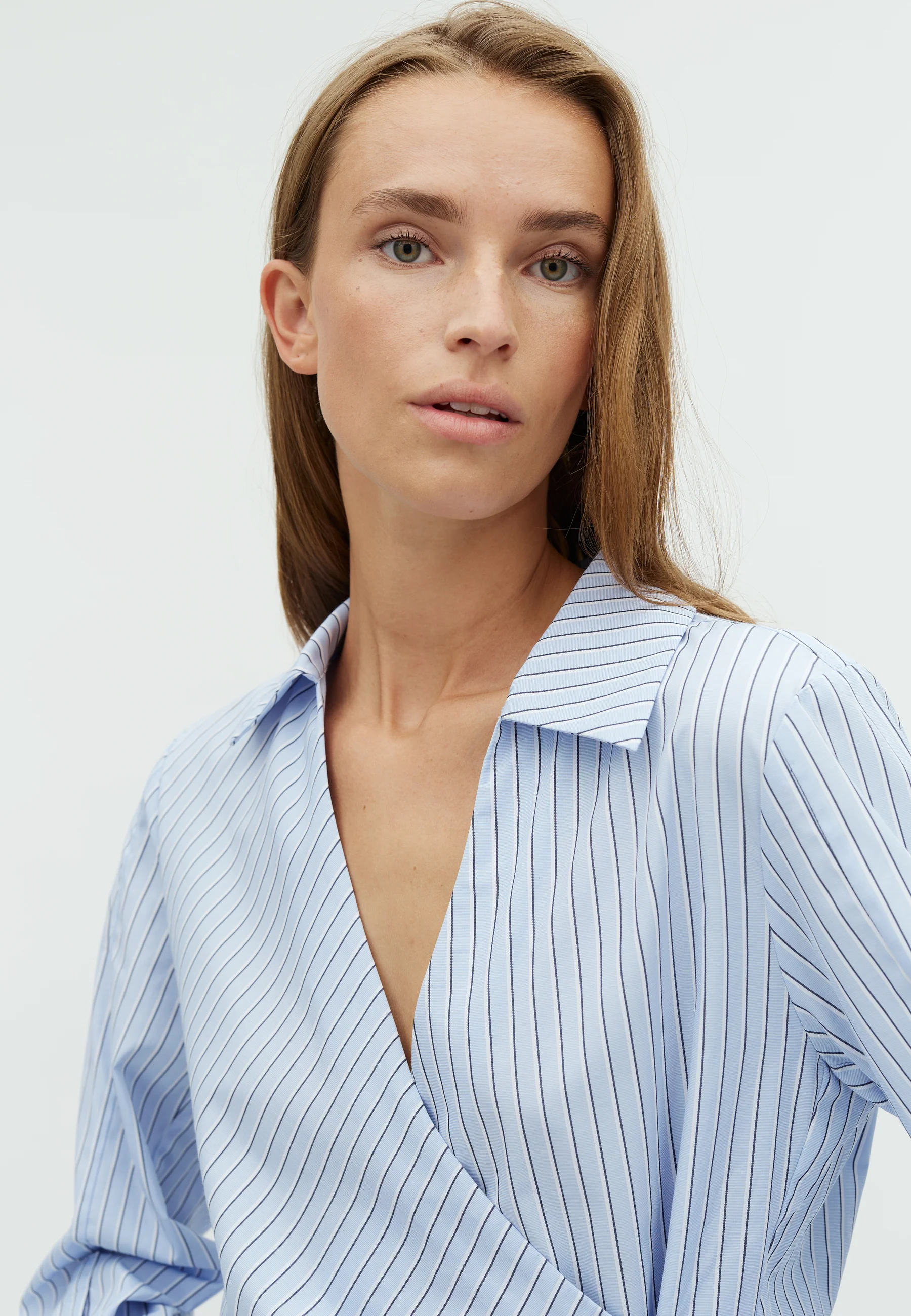 Gerri-M Shirt - Blue Navy Stripe - Image 2