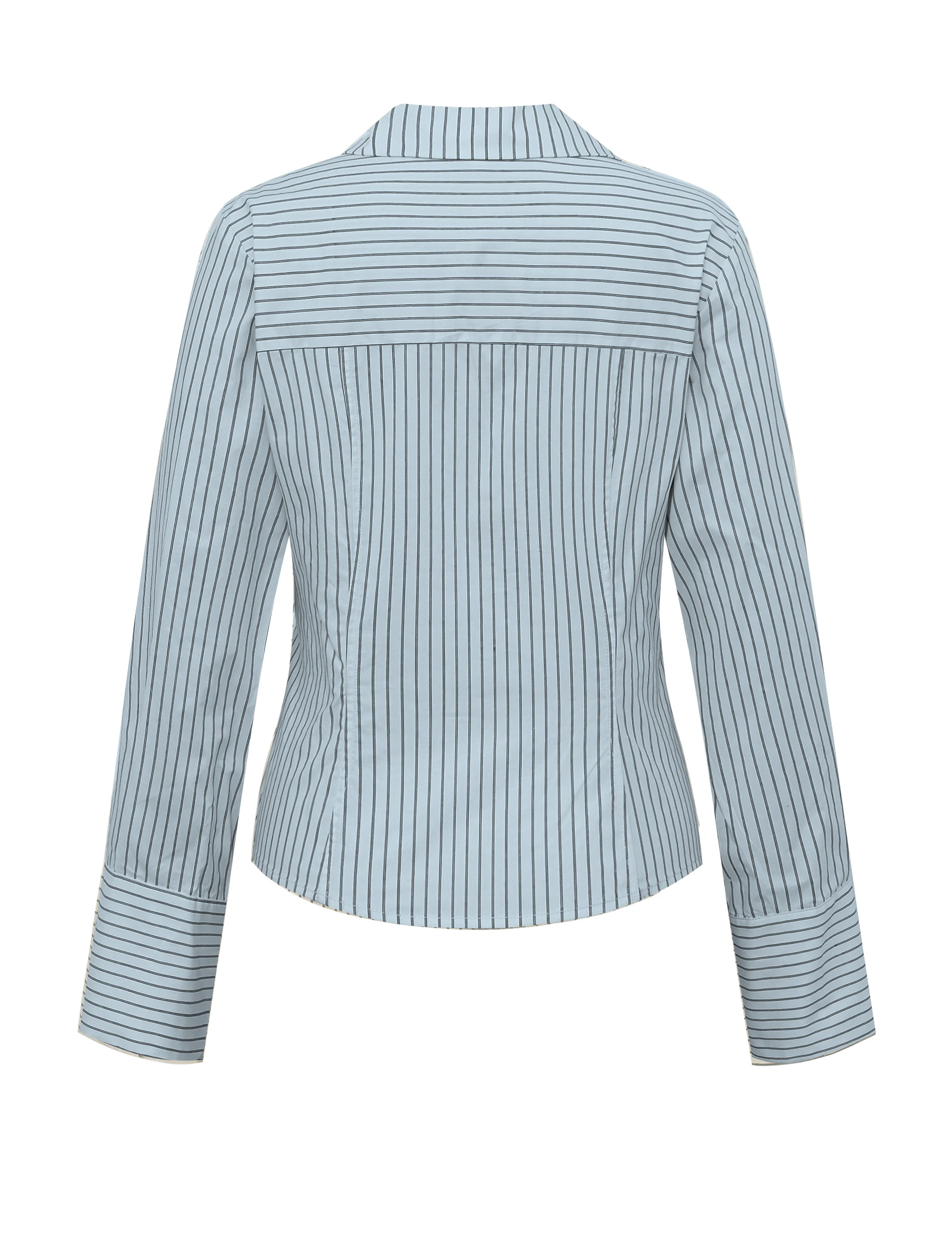 Gerri-M Shirt - Blue Navy Stripe - Image 5