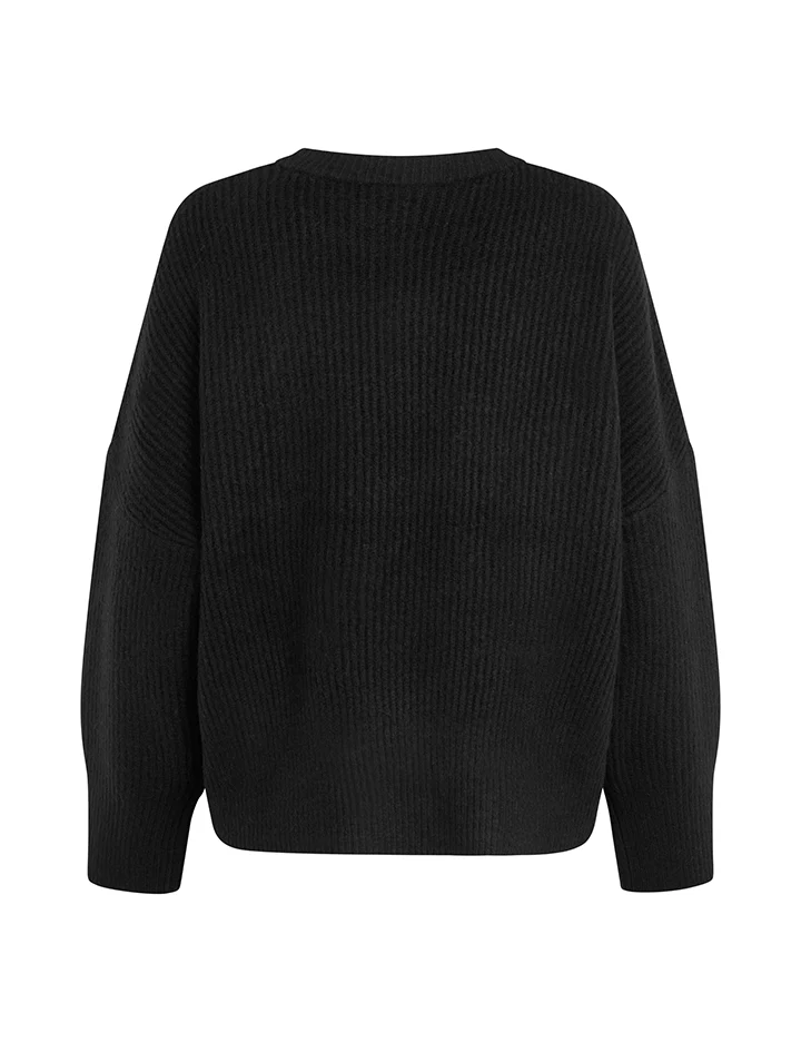Gillian Knit Sweater - Black - Image 5