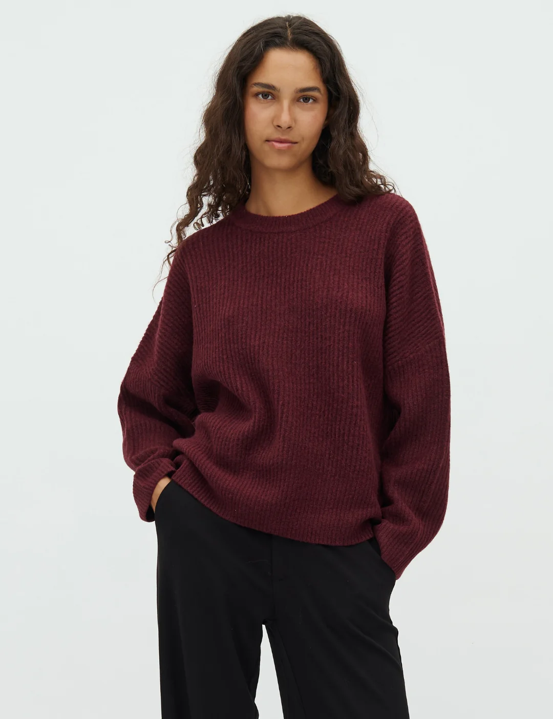 Gillian Knit Sweater - Fig