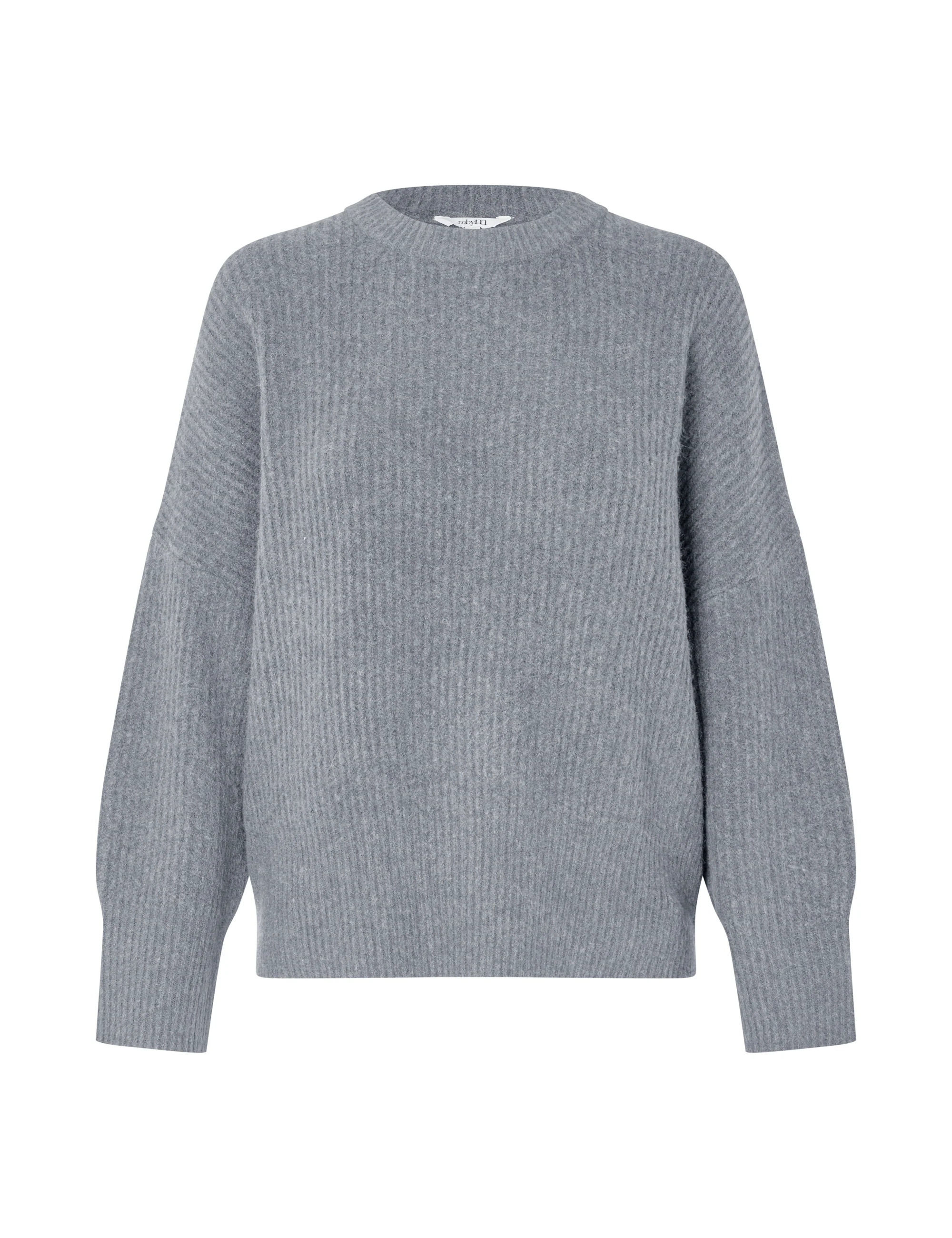 Gillian Knit Sweater - Medium Grey Melange