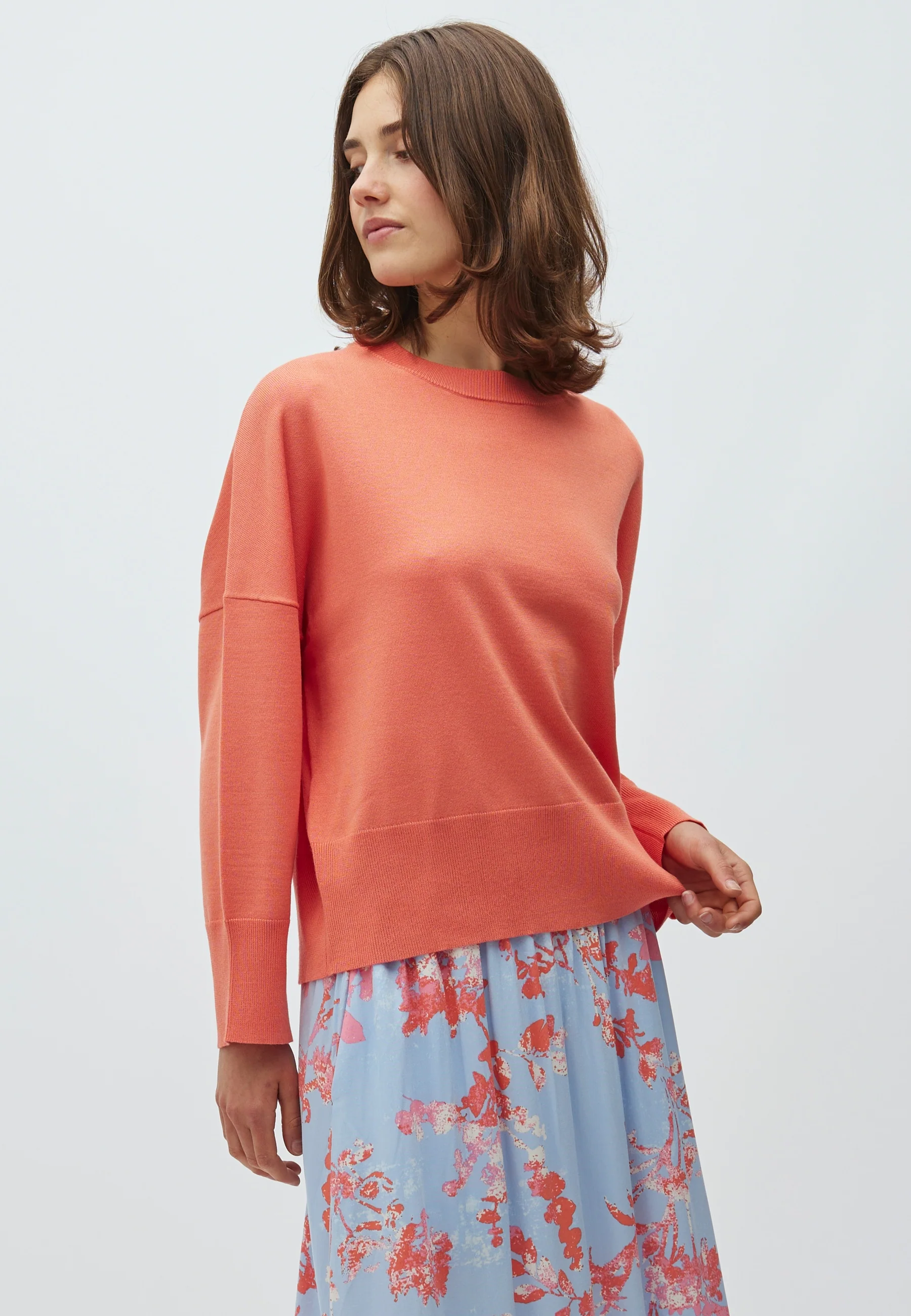 Gillian-M Knit Sweater - Emberglow