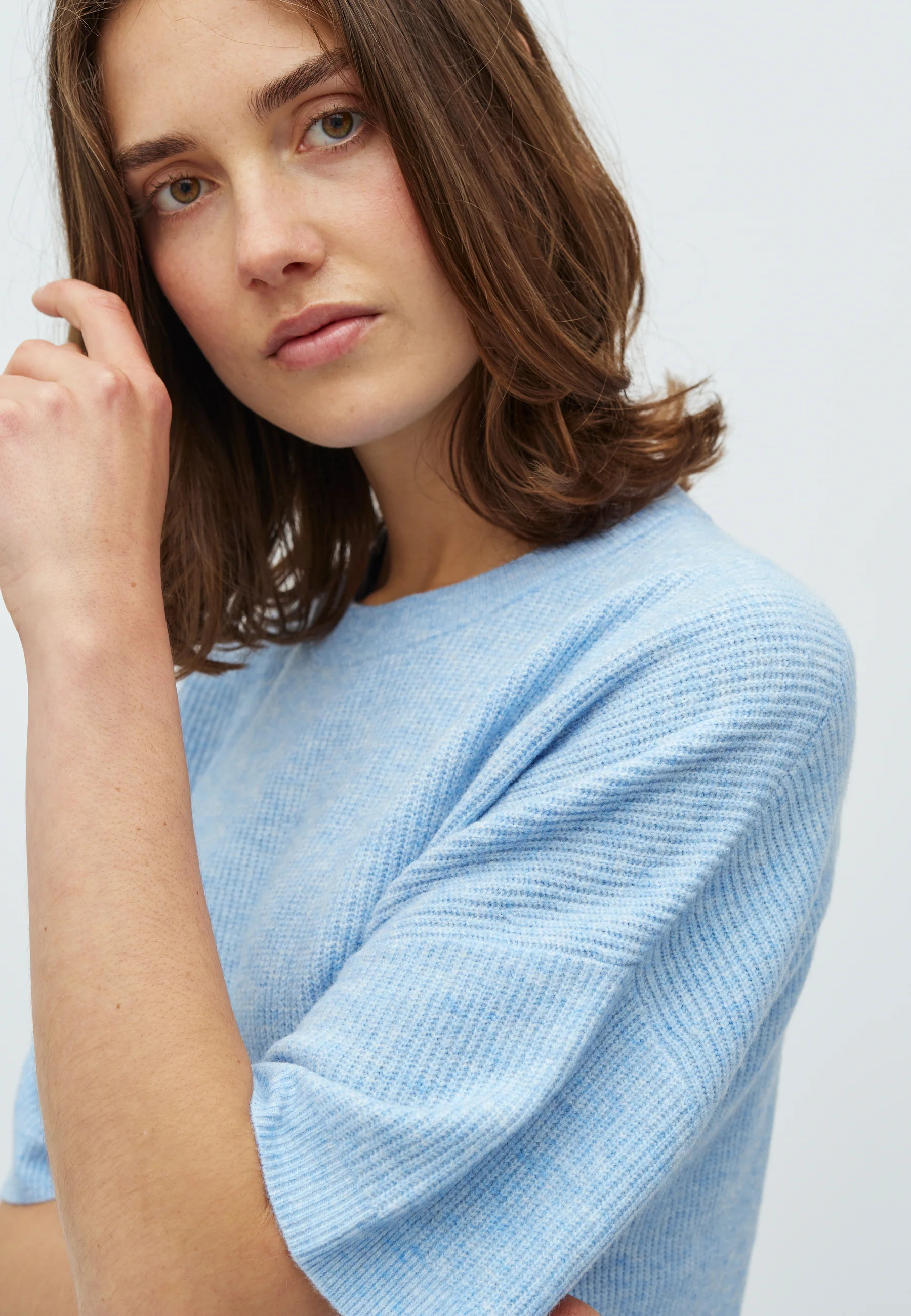 Gillian SS-M Knit - Classic Light Blue - Image 2