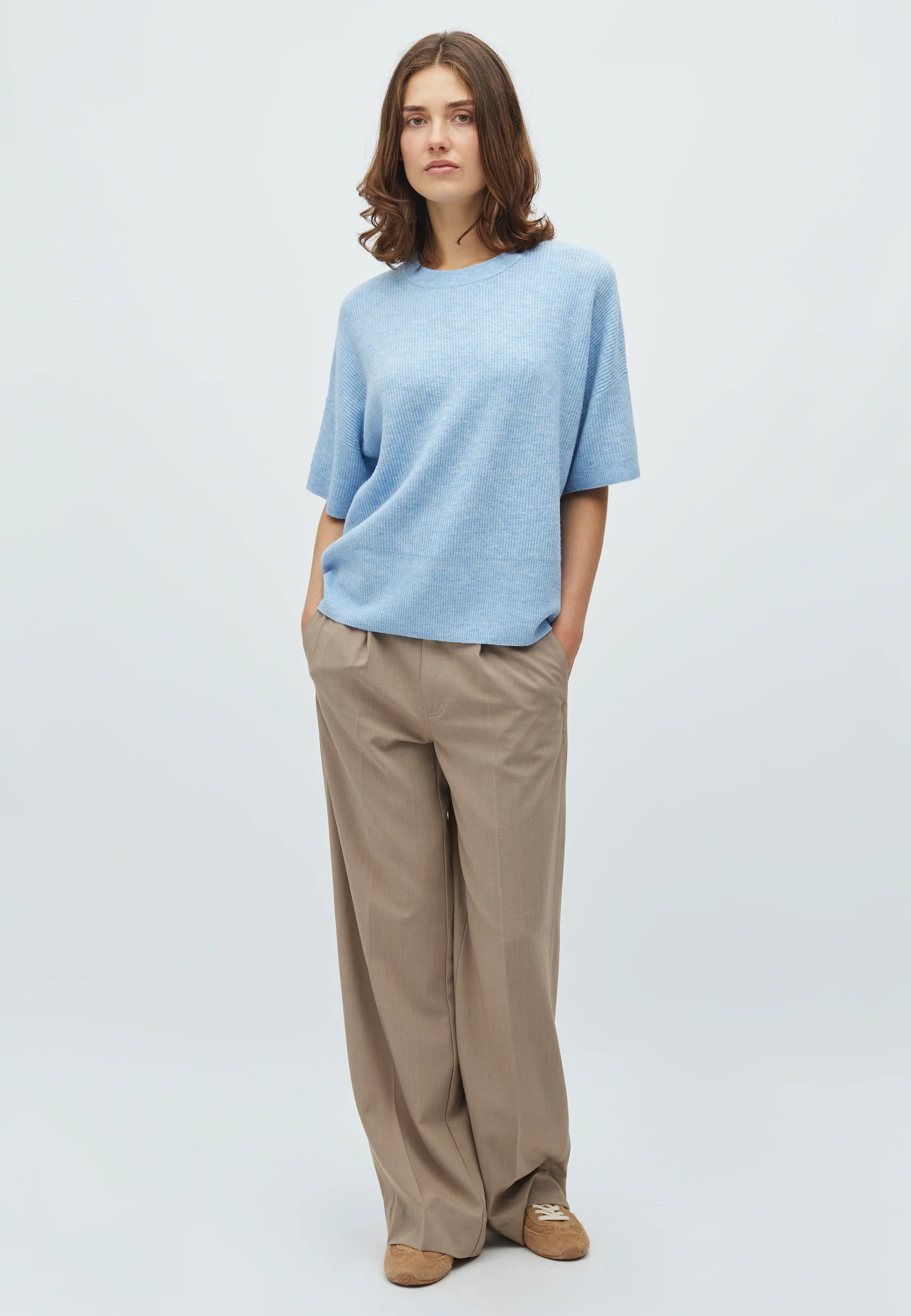 Gillian SS-M Knit - Classic Light Blue - Image 4