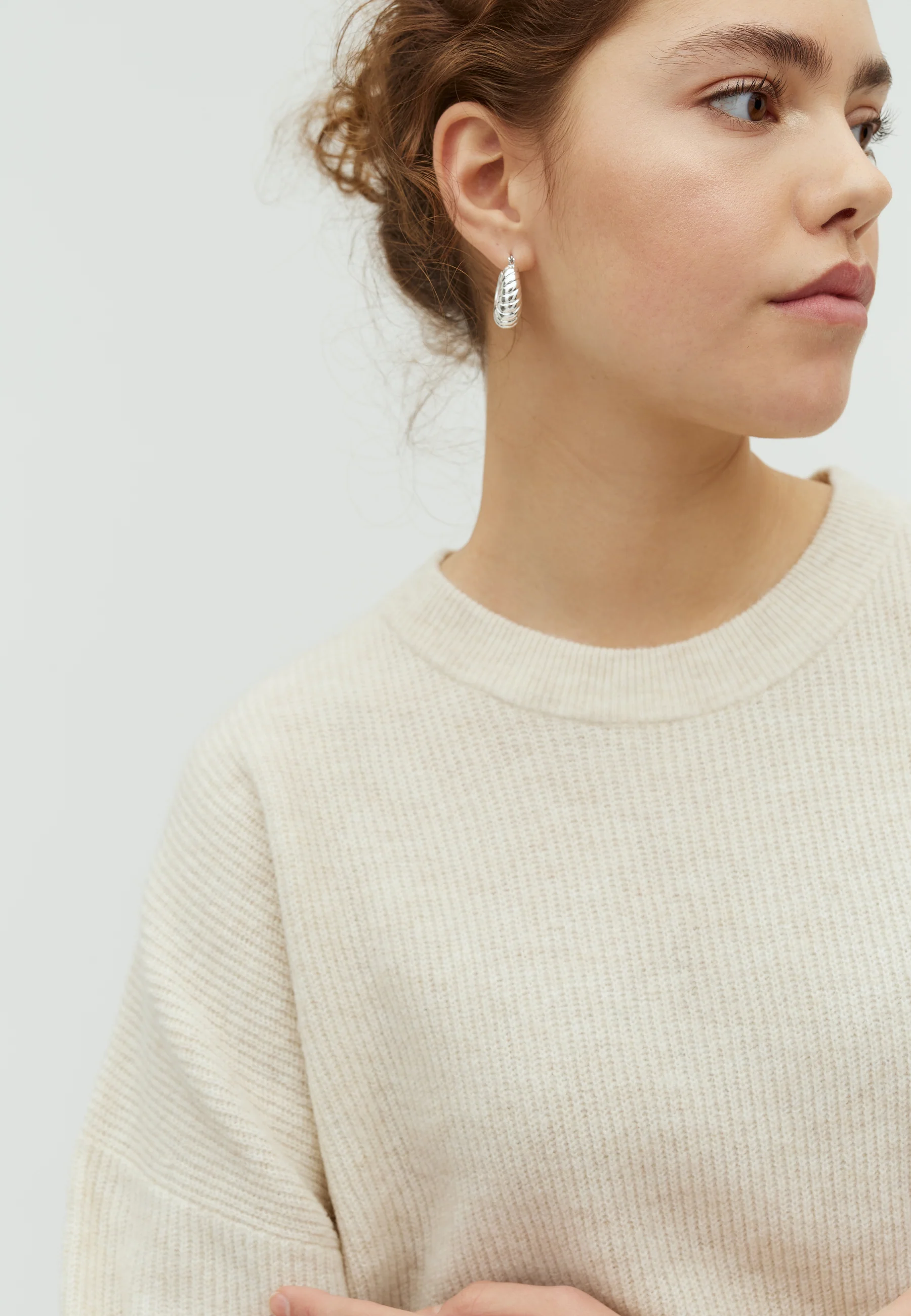 Gillian SS-M Knit - Sugar Melange - Image 2