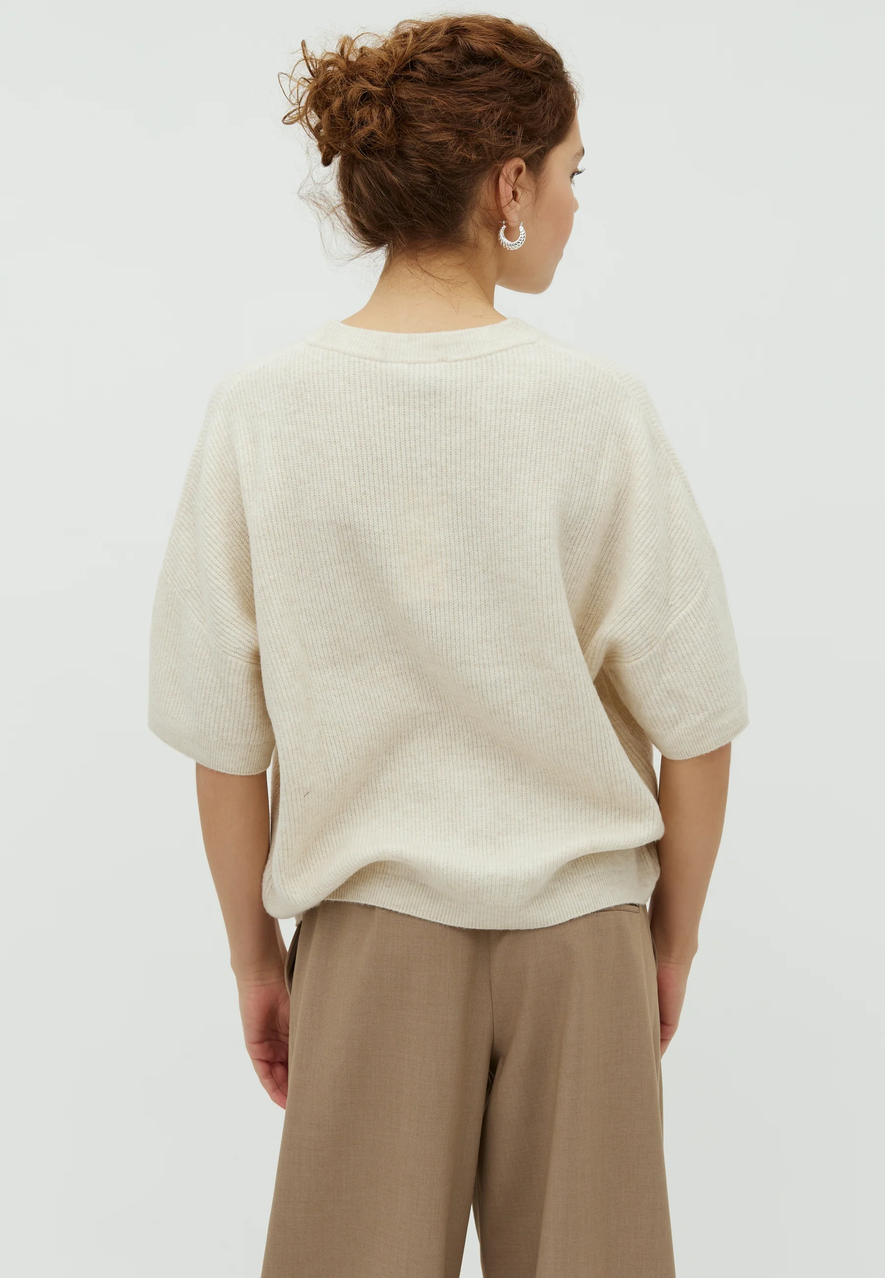 Gillian SS-M Knit - Sugar Melange - Image 3
