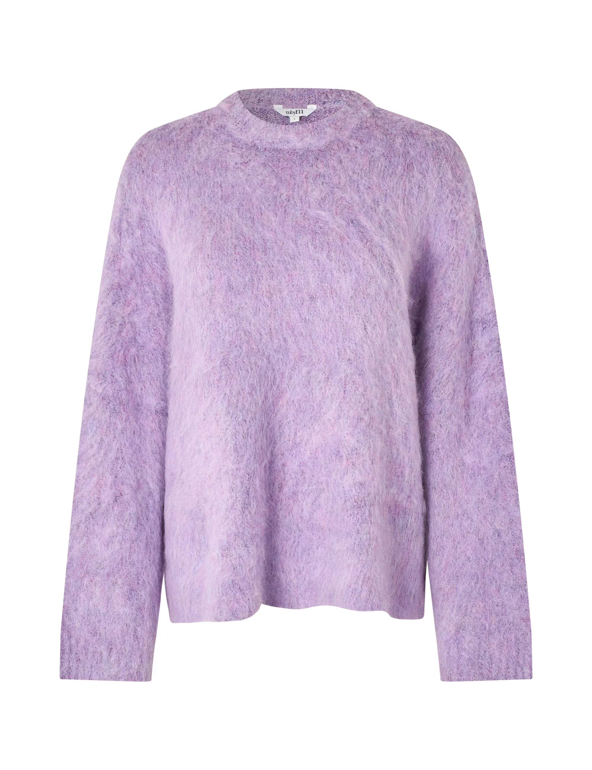 Gillis-M Knit Sweater - Gentle Violet Melange - Image 7