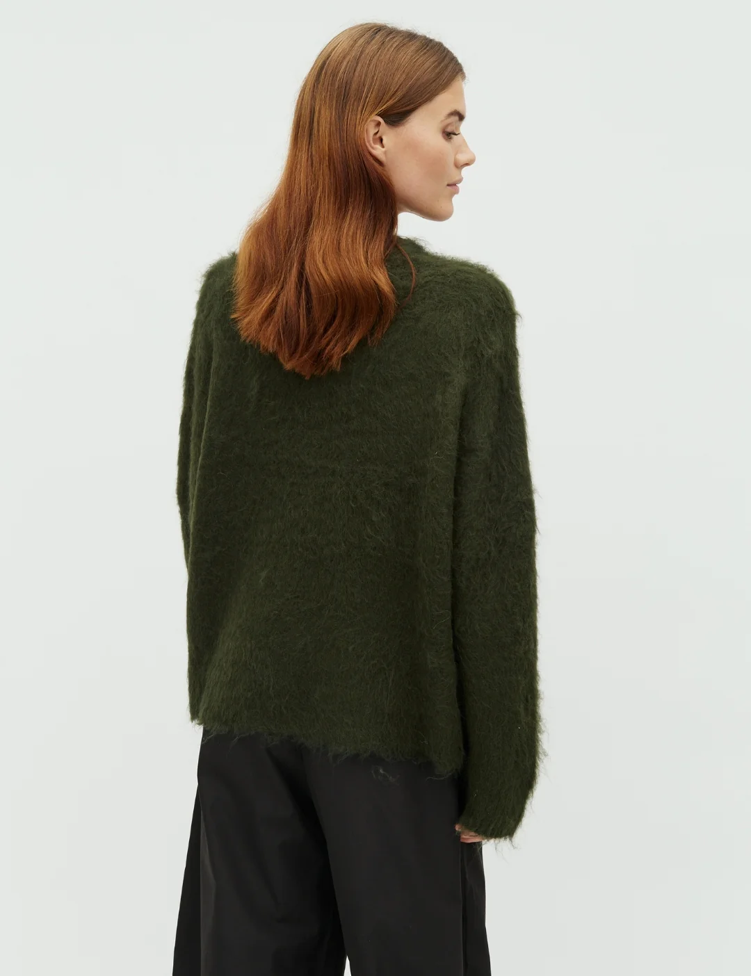 Gillis-M Knit Sweater - Pine Green - Image 3