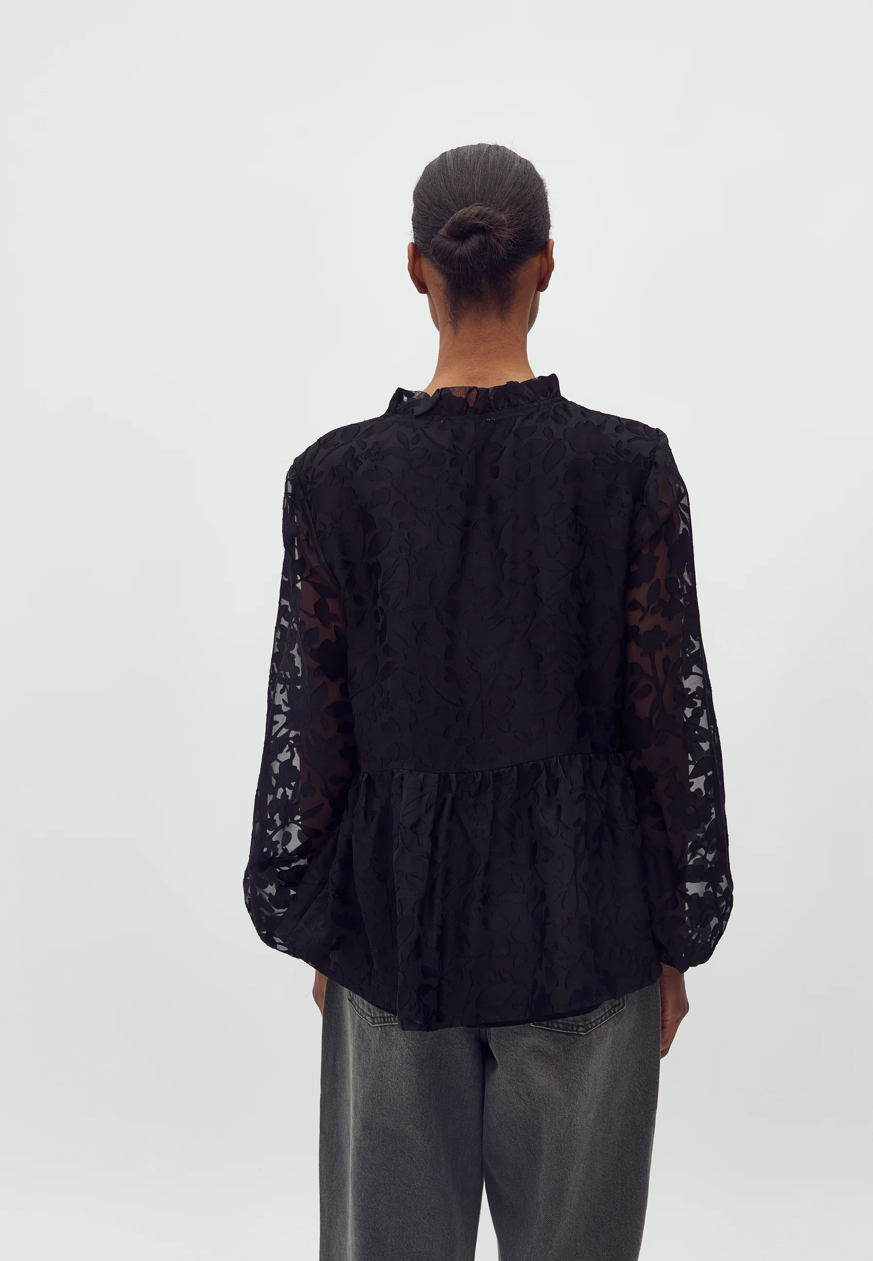 Gorgia-M Blouse - Black - Image 3