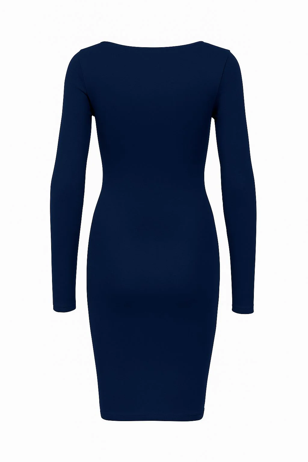 Hanna Basic Dress - Navy Blue - Image 2