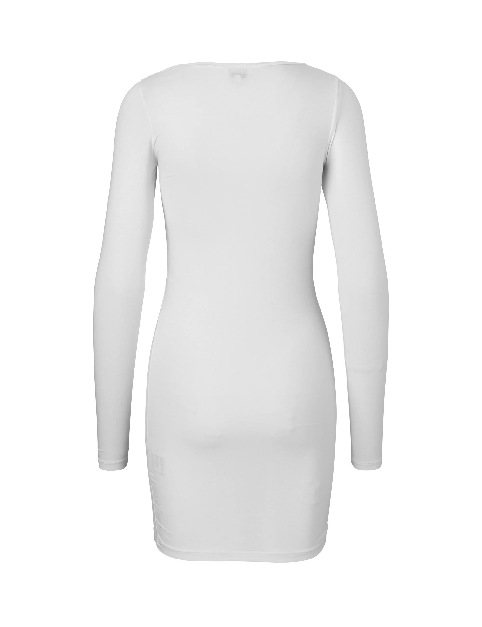 Hanna Basic Dress - Optical White - Image 5