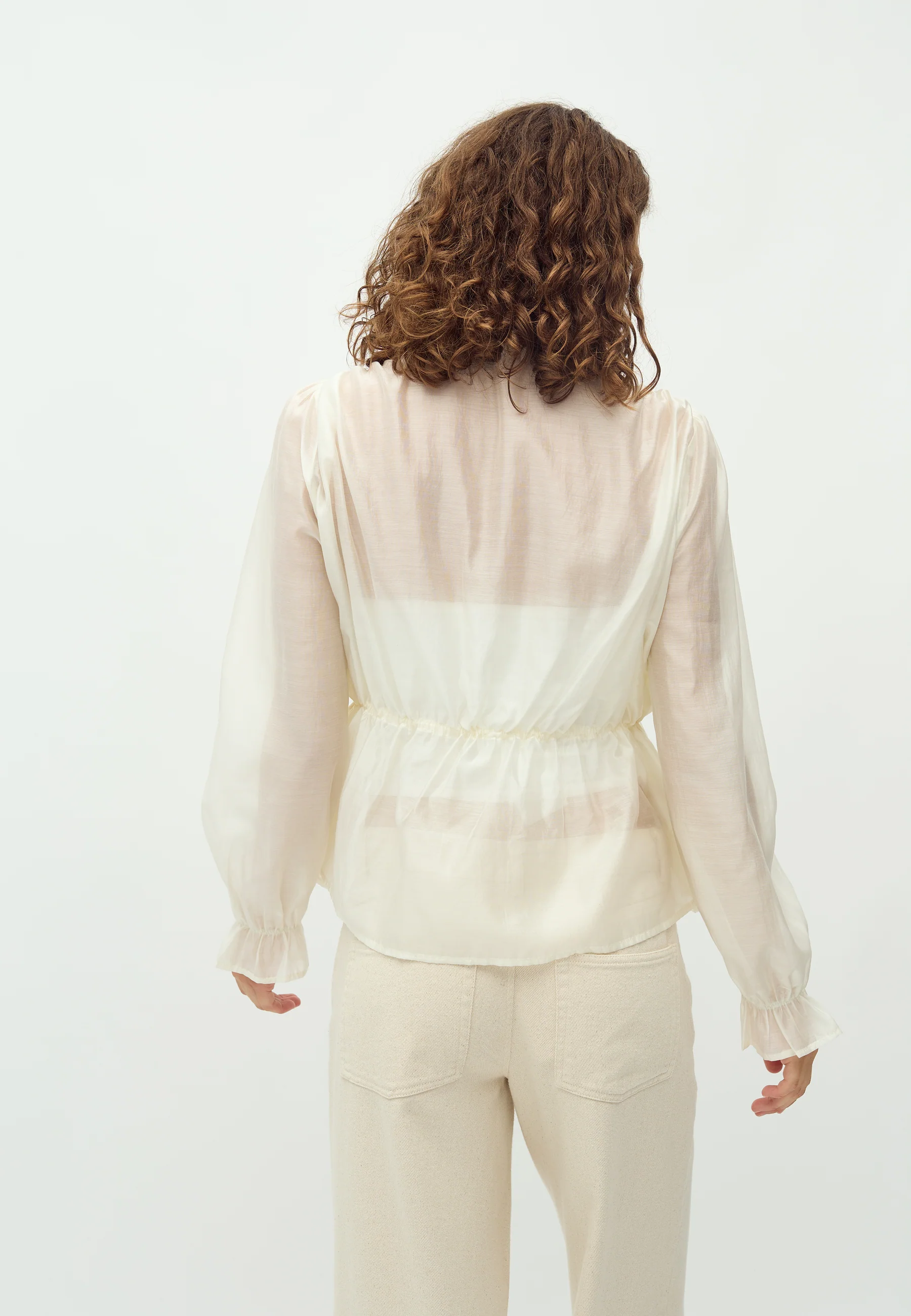 Hazella-M Blouse - Sugar - Image 3