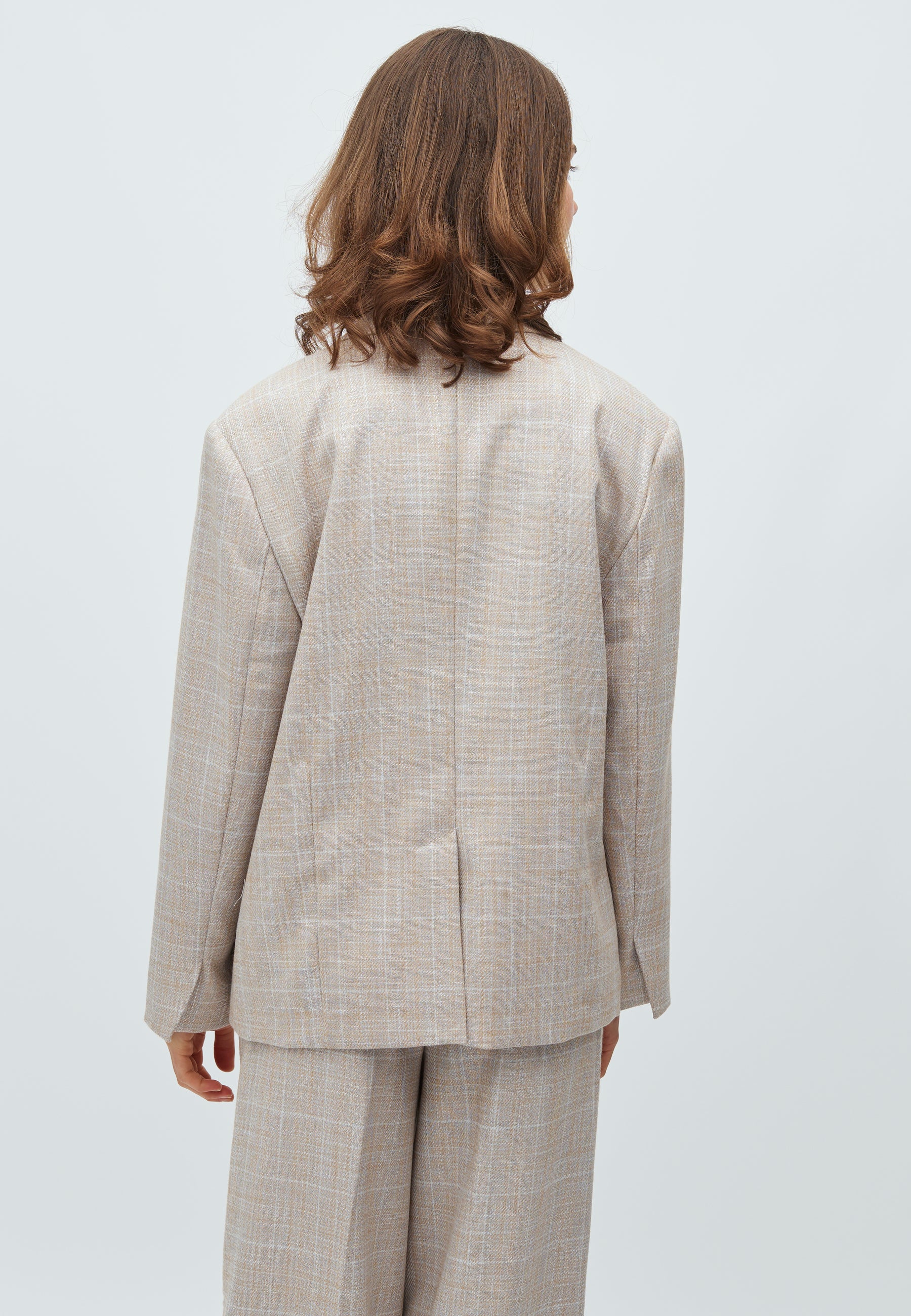 Howla-M Blazer - Beige Check - Image 3