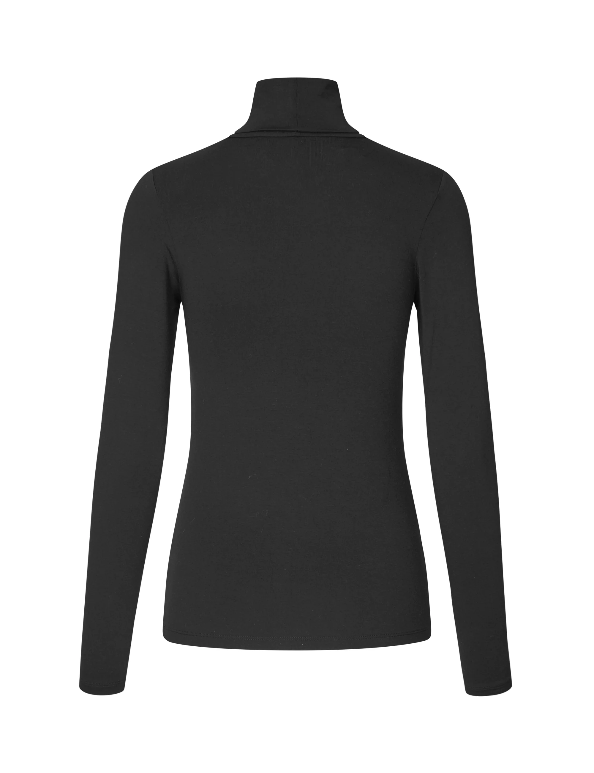 Ina Basic Blouse - Black - Image 2