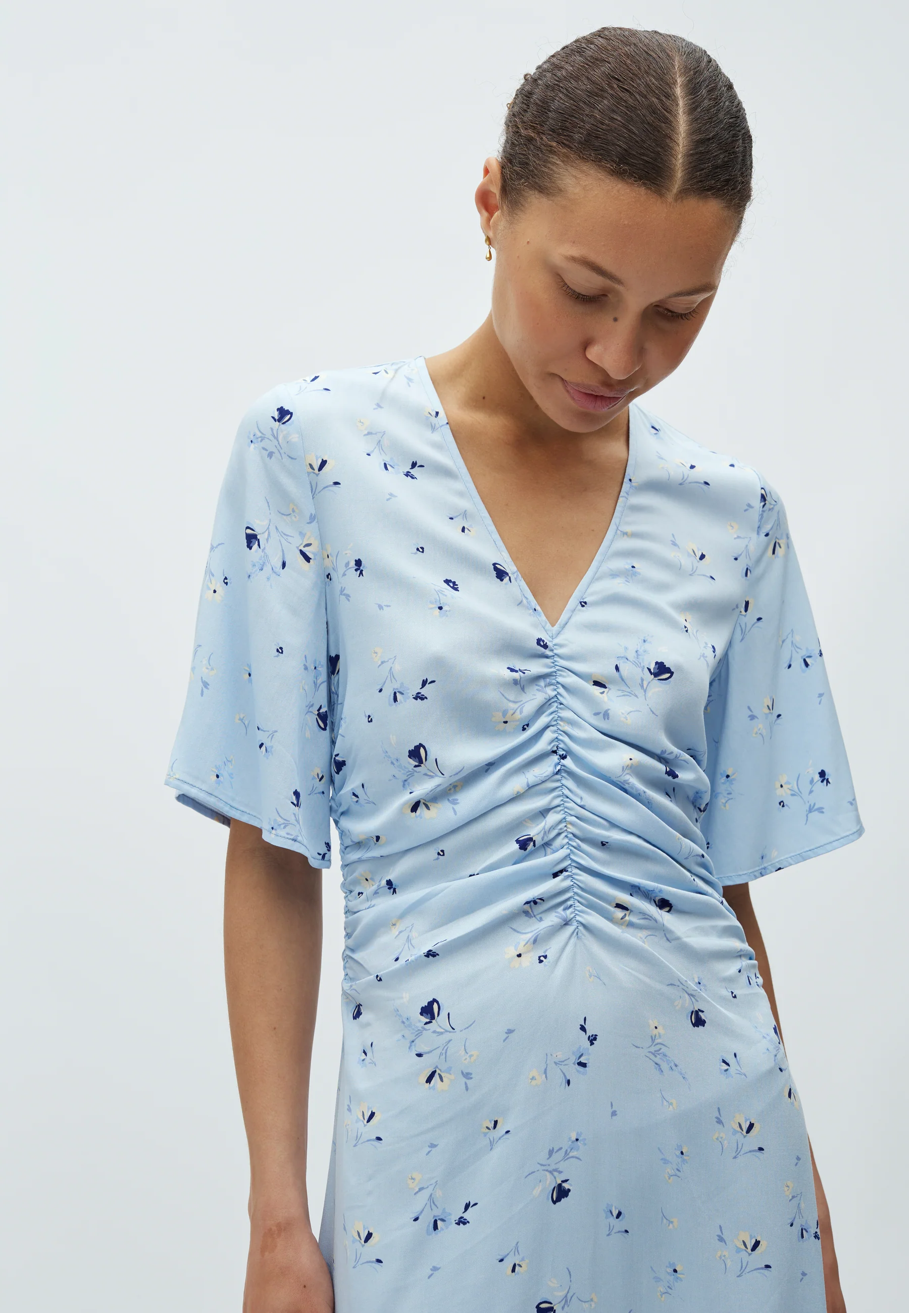 Ineya-M Dress - Lupir Print Blue - Image 3