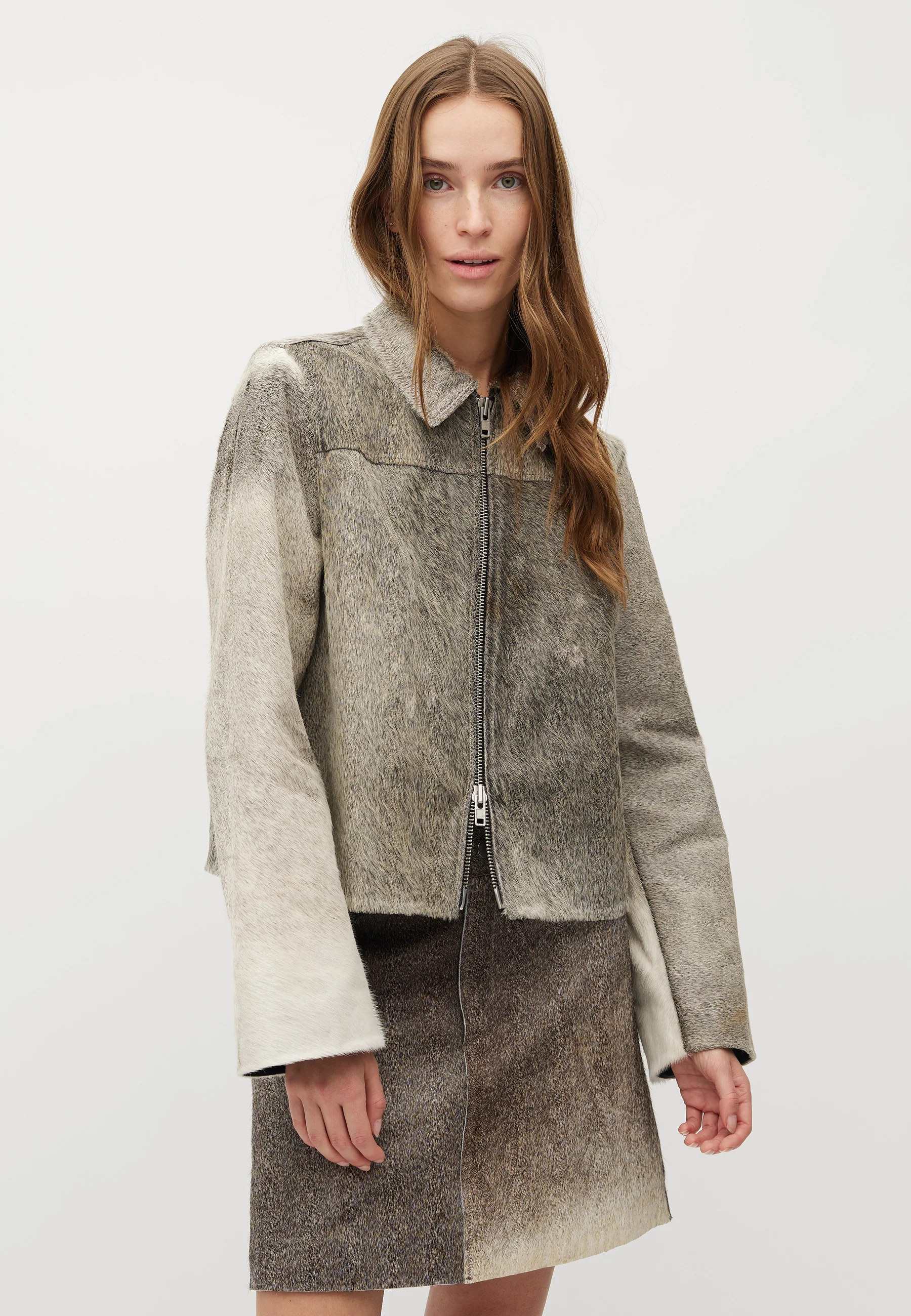 Isata-M Jacket - Grey Cow