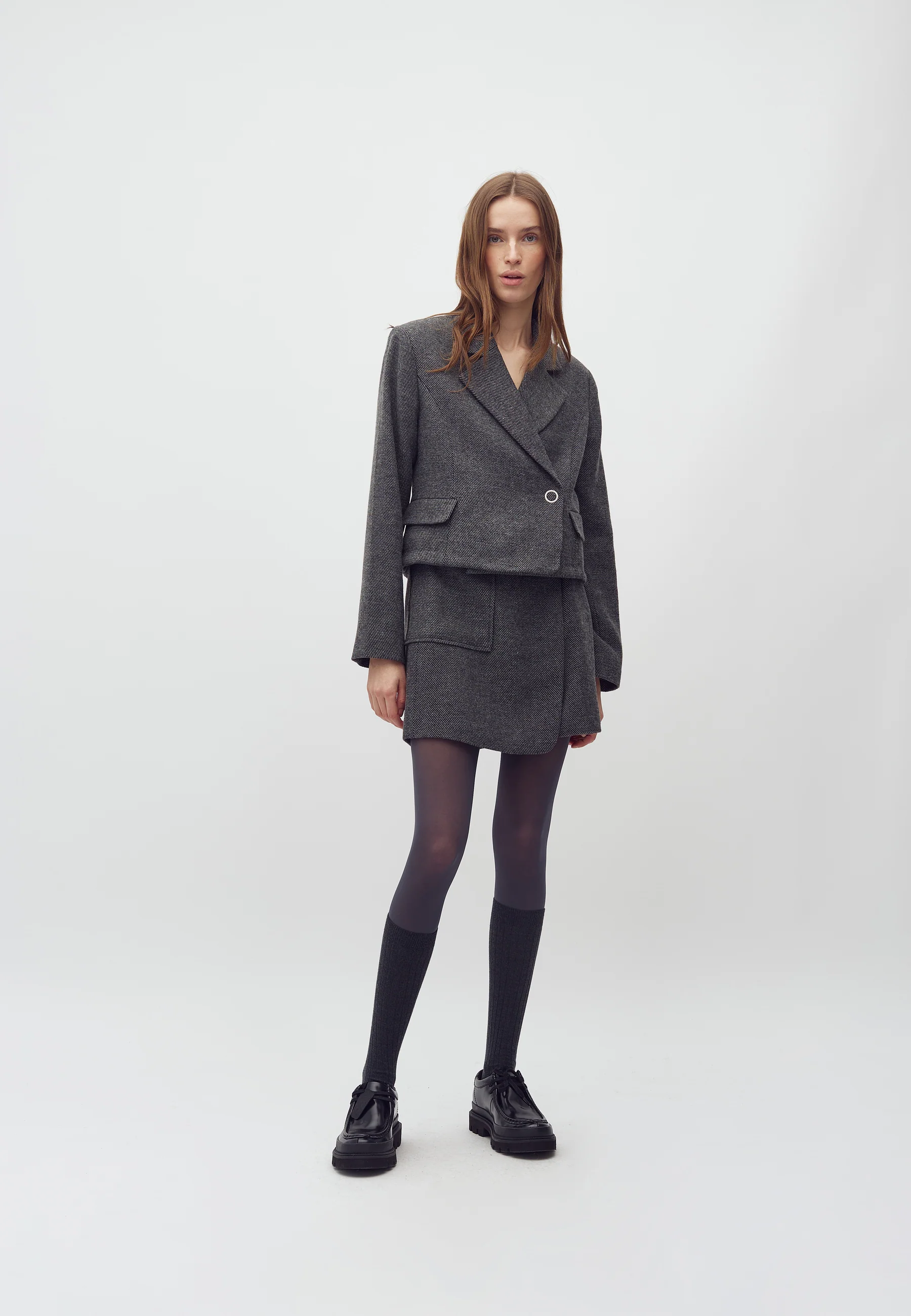 Iva-M Blazer - Black Twill - Image 5