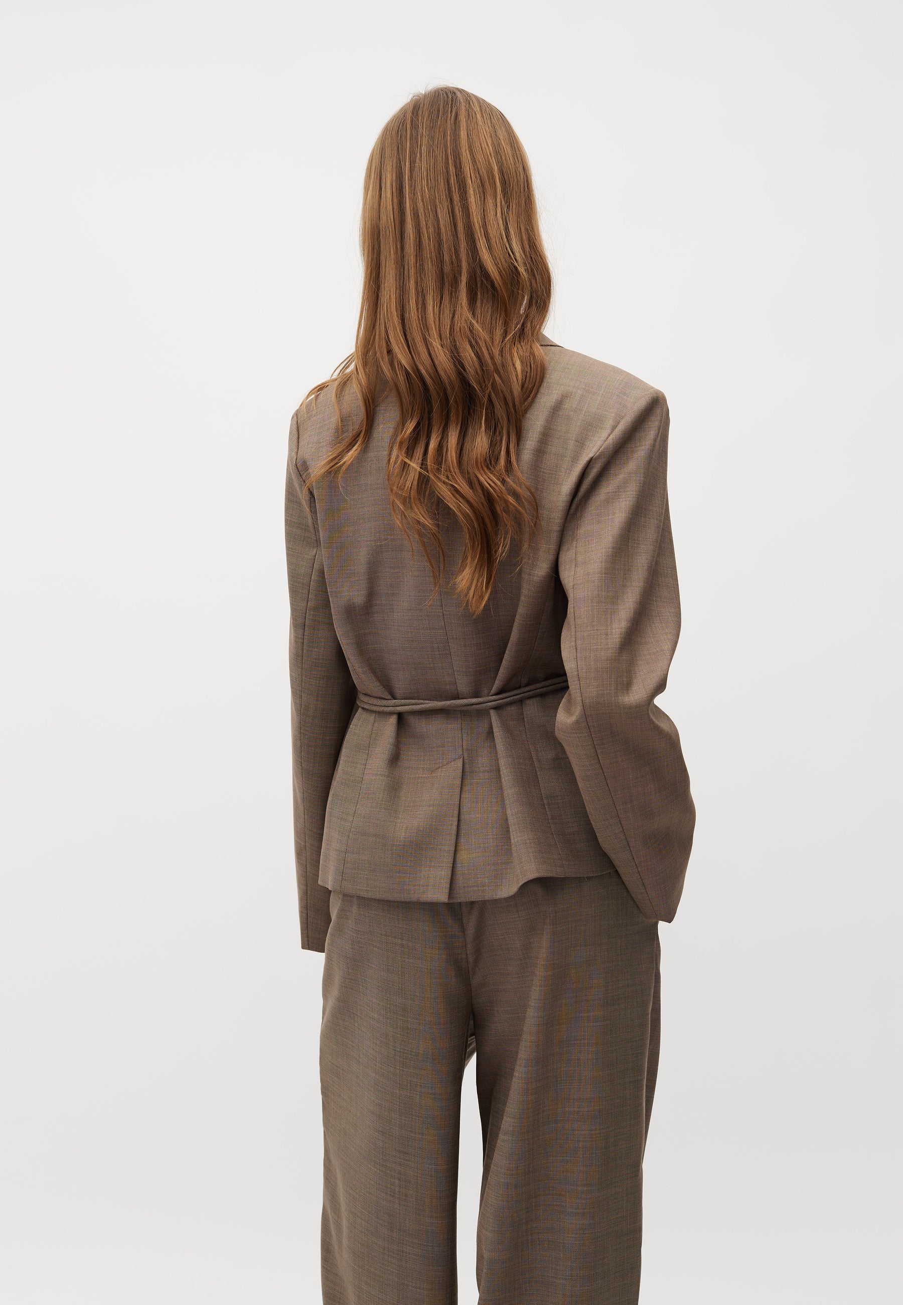 Ivia-M Blazer - Chicory Coffee Melange - Image 4