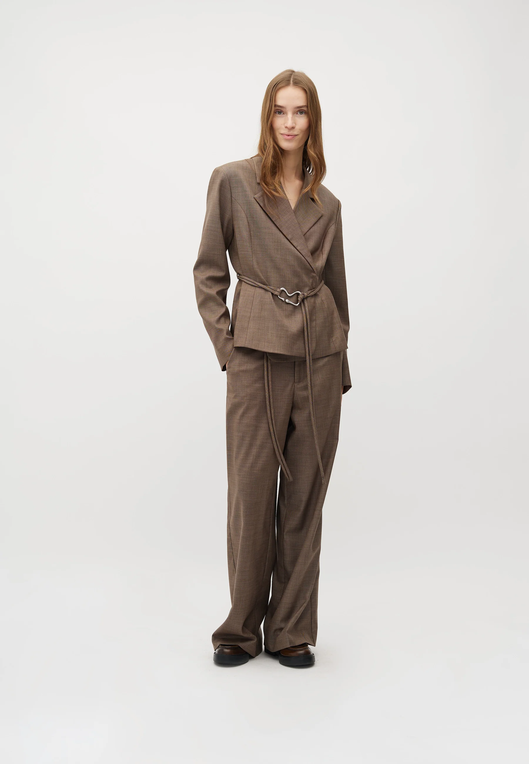 Ivia-M Blazer - Chicory Coffee Melange - Image 5