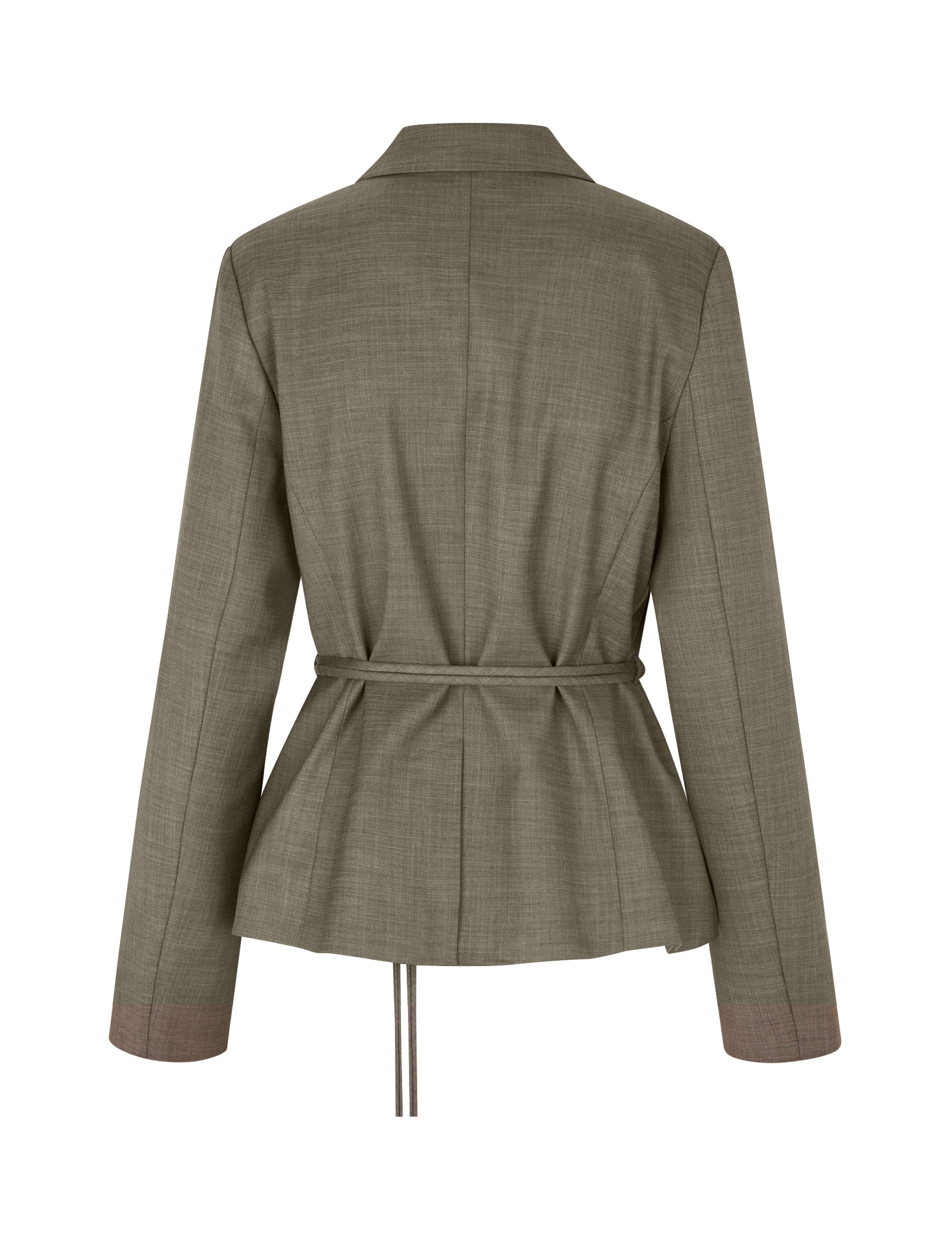 Ivia-M Blazer - Chicory Coffee Melange - Image 7