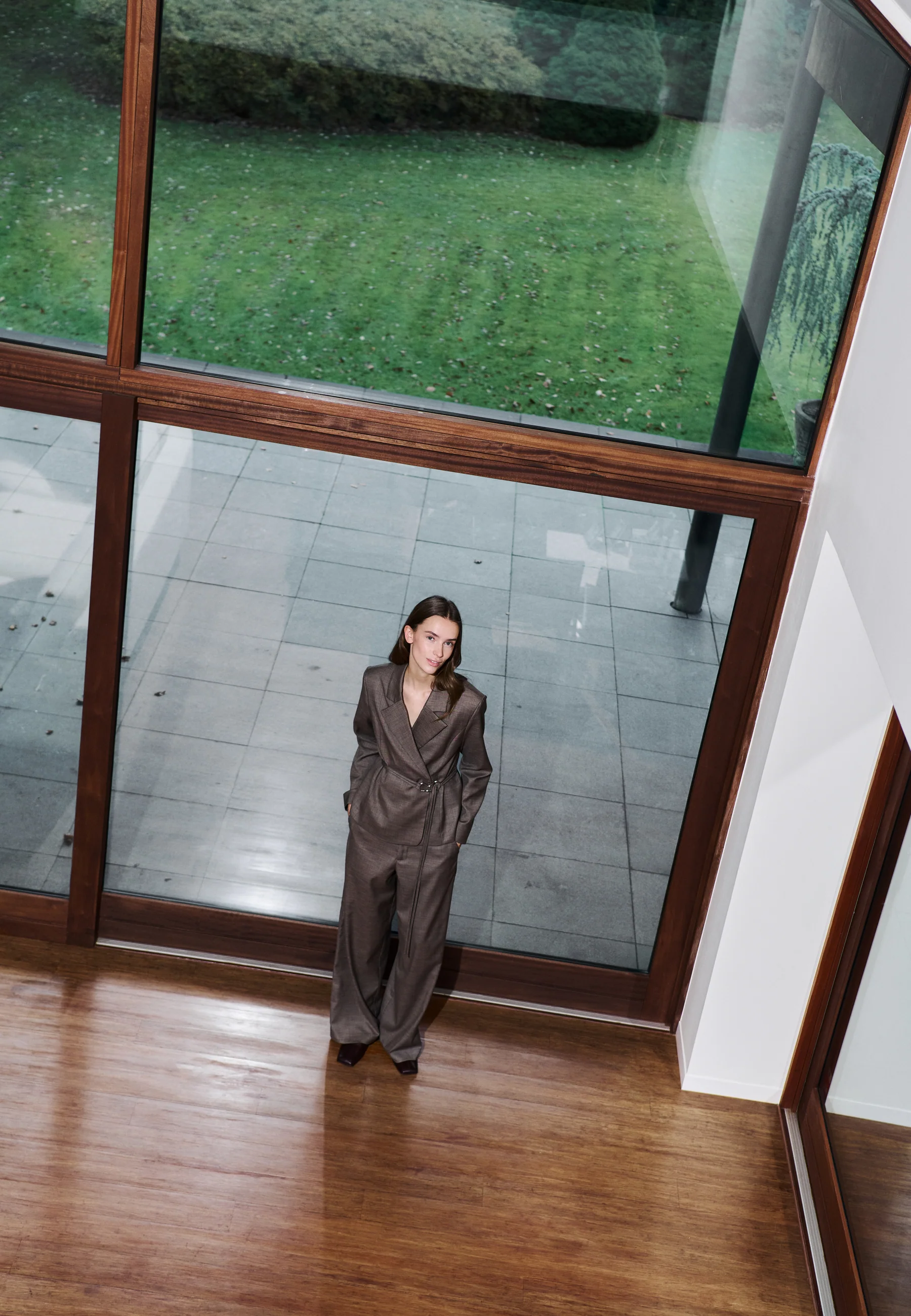 Ivia-M Blazer - Chicory Coffee Melange - Image 9