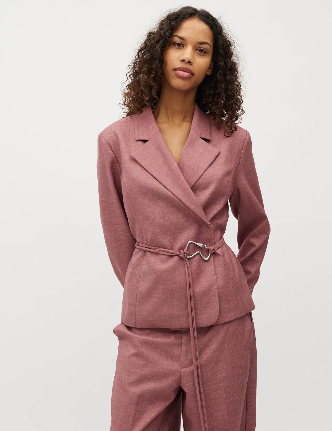 Ivia-M Blazer - Rose Brown Melange