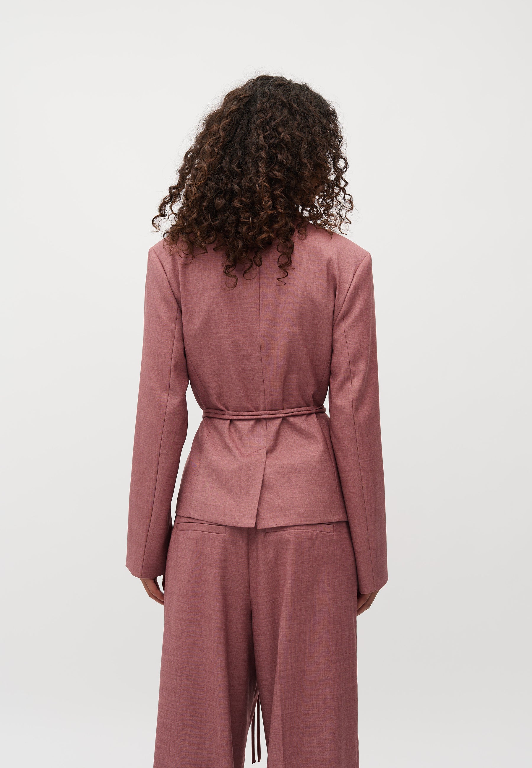Ivia-M Blazer - Rose Brown Melange - Image 4