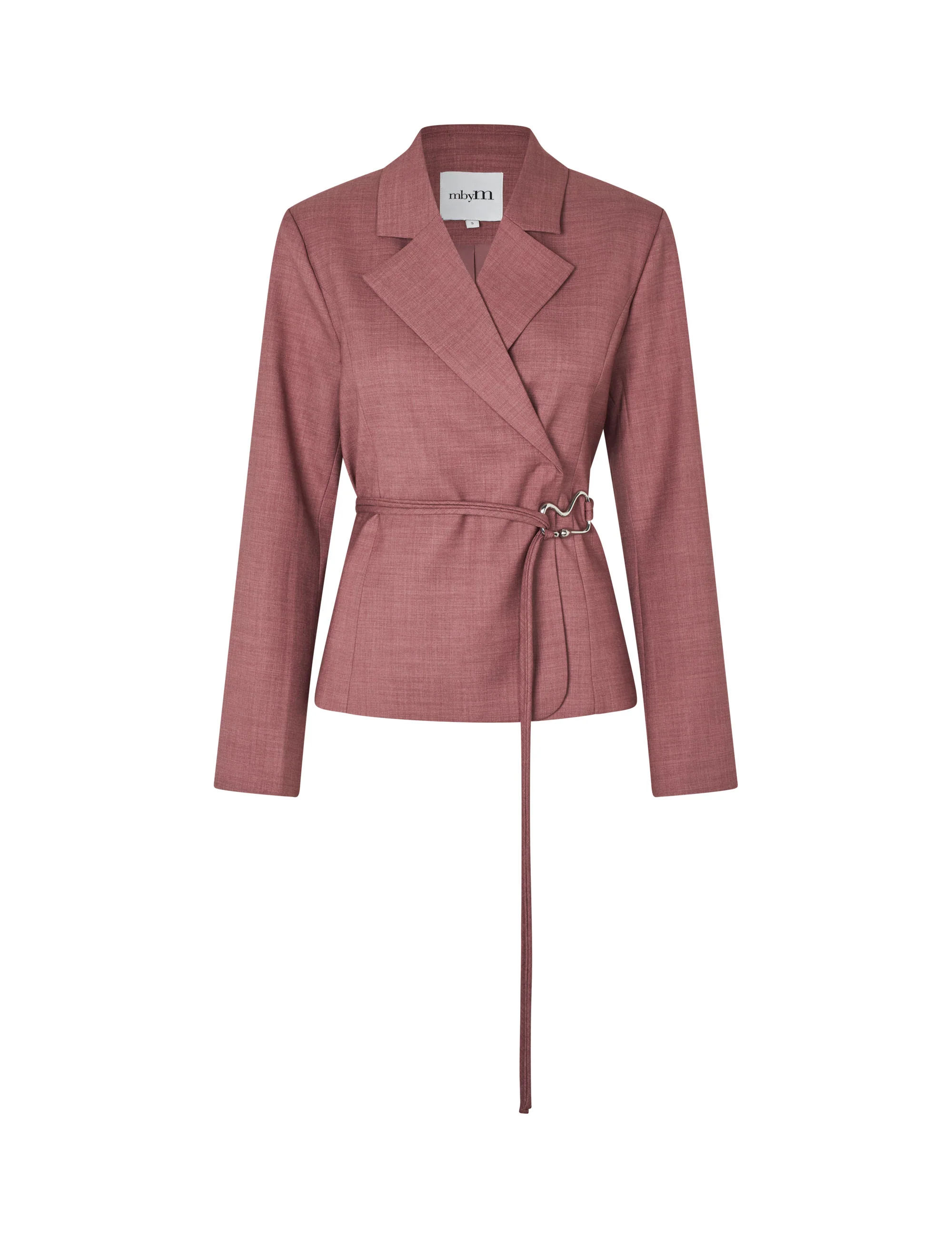 Ivia-M Blazer - Rose Brown Melange - Image 5