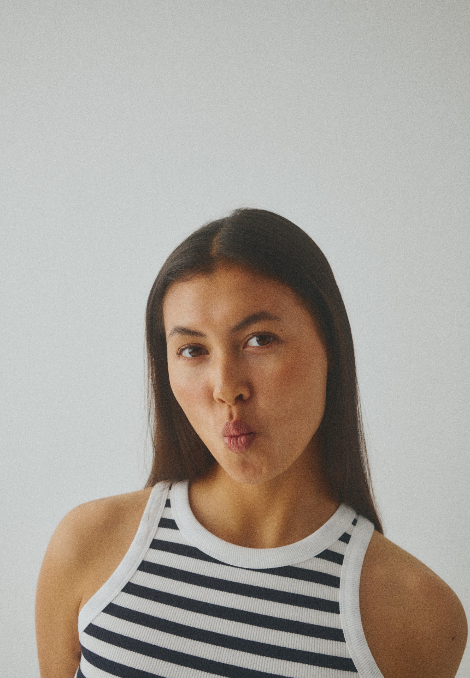 Jaxson-M Top - White Black Stripe - Image 4