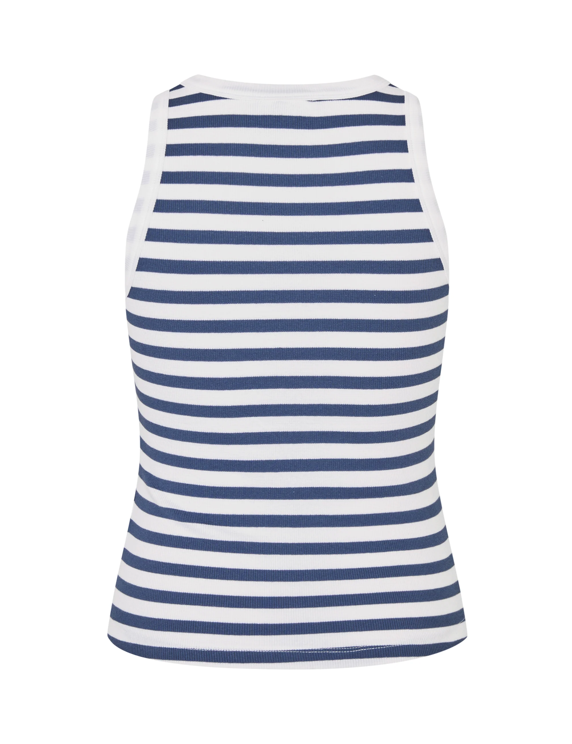 Jaxson-M Top - White Indigo Stripe - Image 5