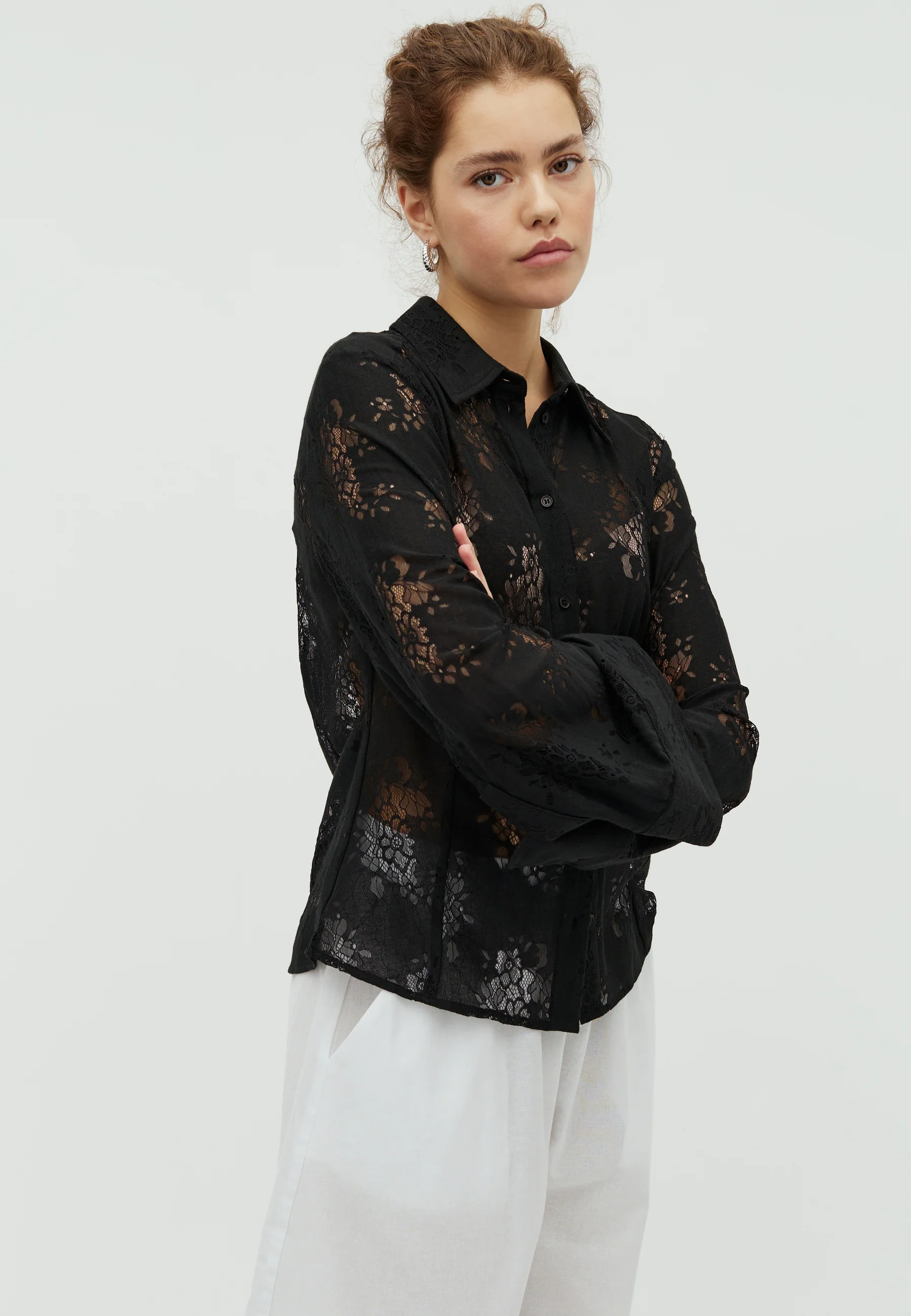 Kalanna L-M Blouse - Black