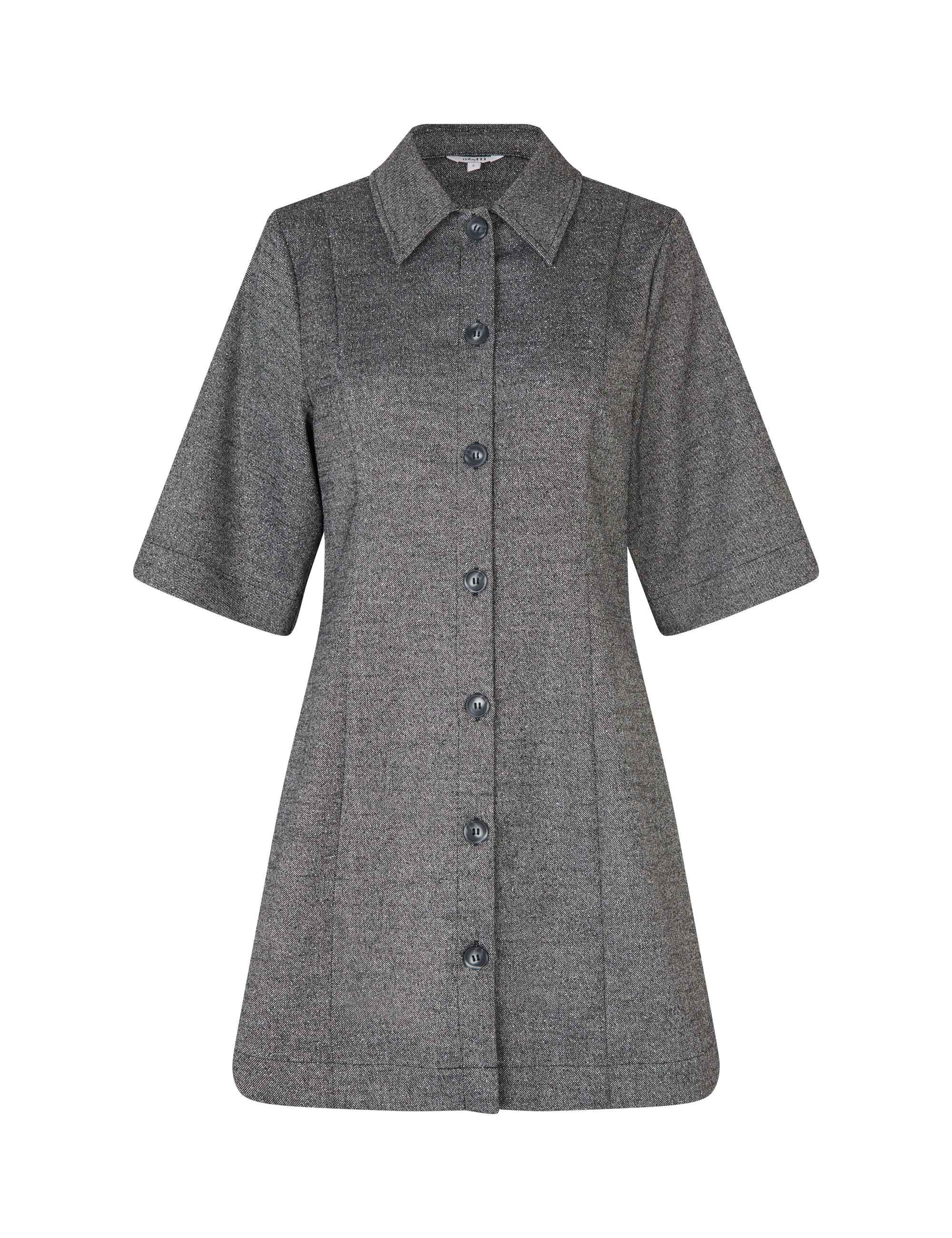 Kalira-M Dress - Charcoal Melange - Image 5