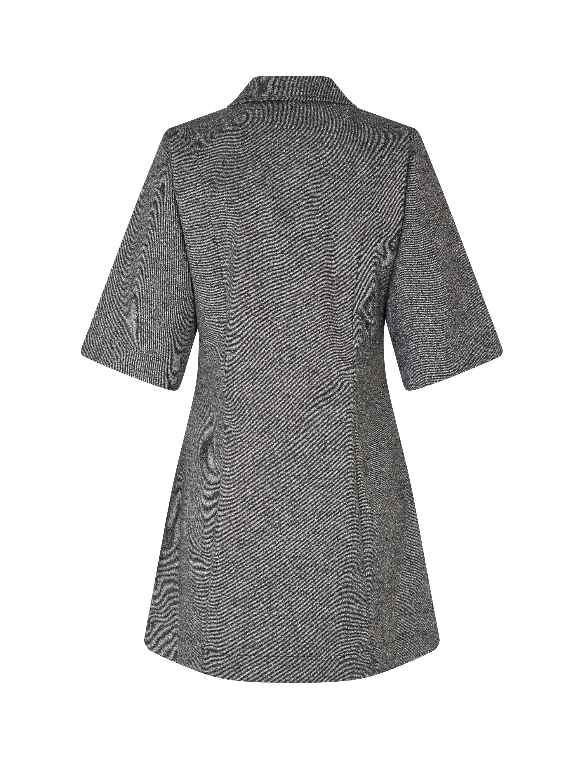 Kalira-M Dress - Charcoal Melange - Image 6