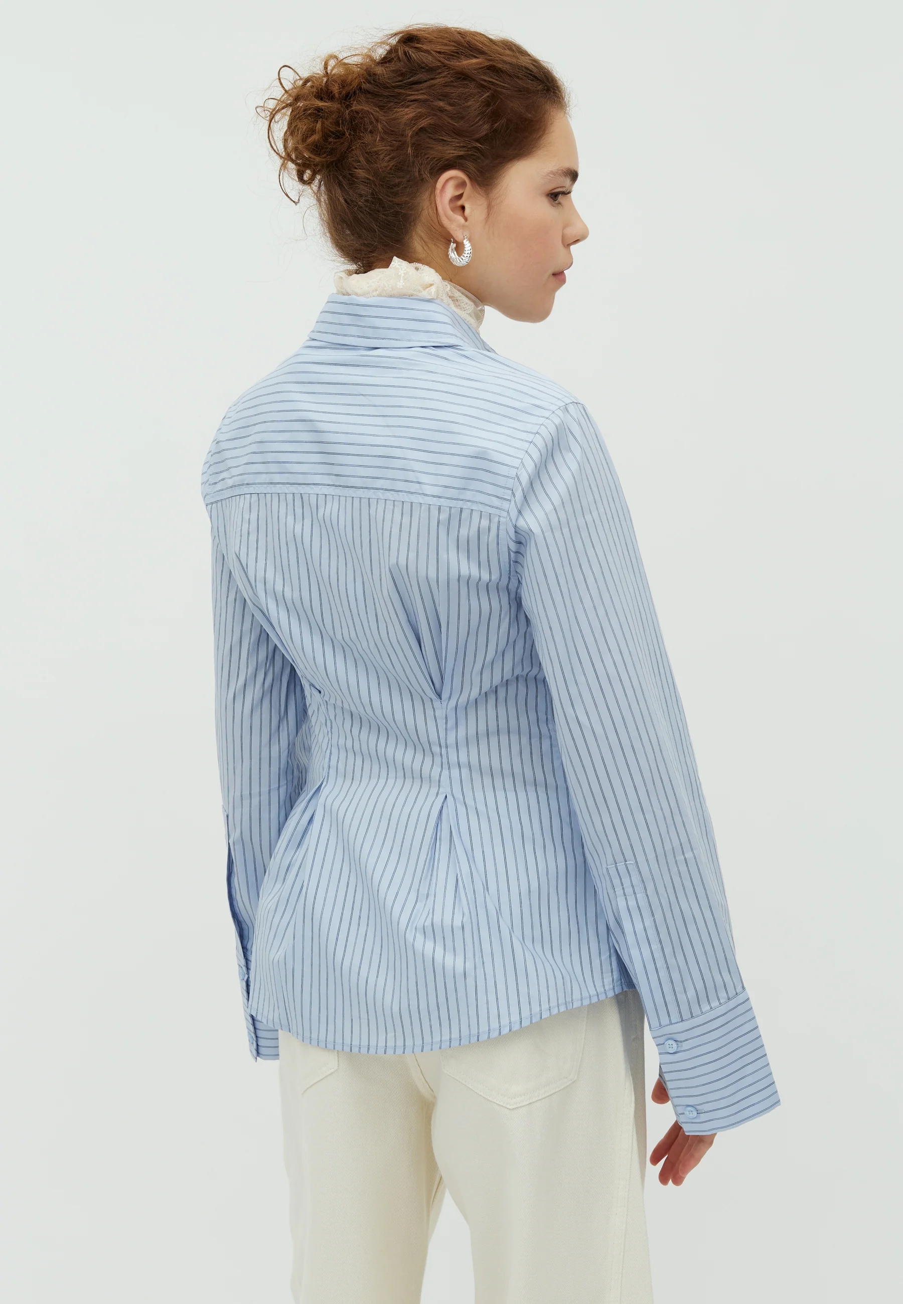 Kaloni-M Shirt - Blue Navy Stripe - Image 3