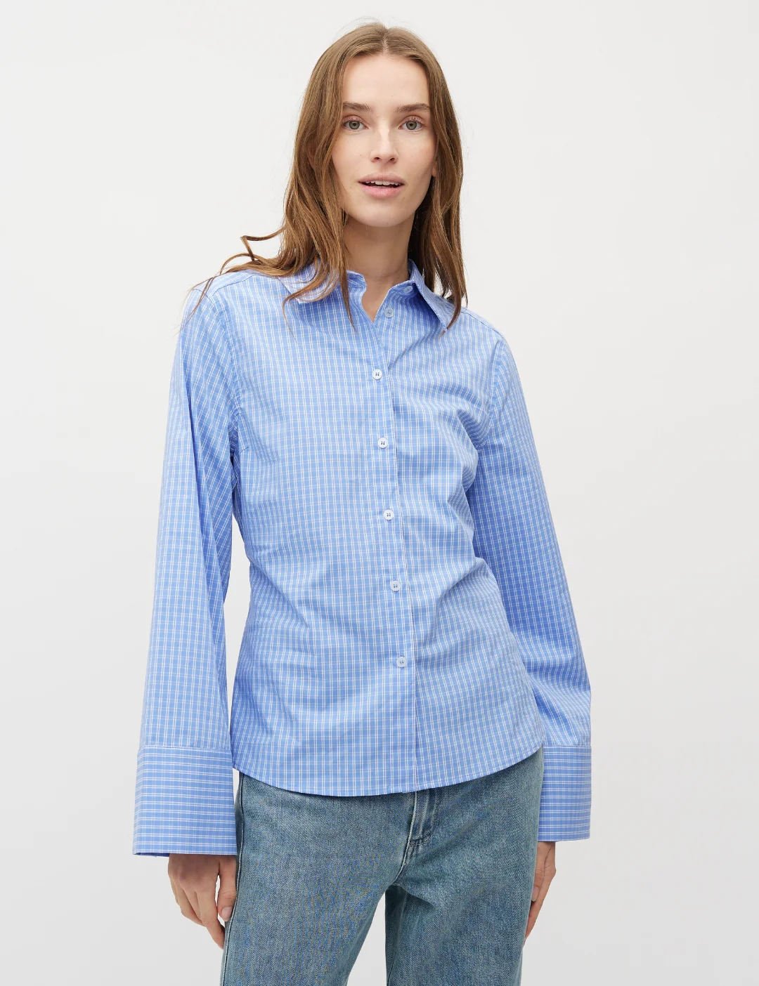 Kaloni-M Shirt - Ultramarine Check