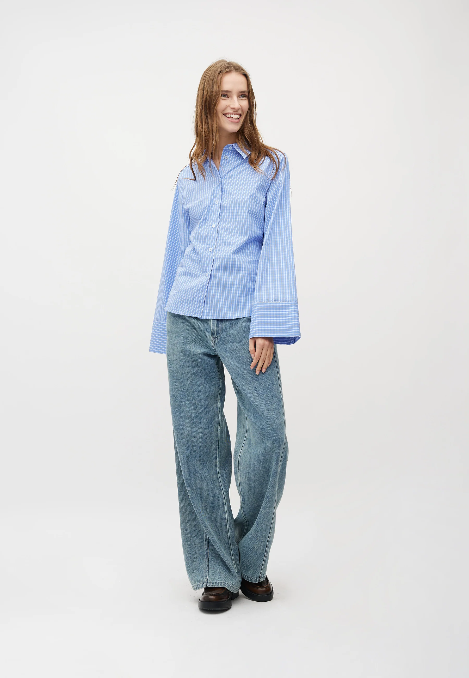 Kaloni-M Shirt - Ultramarine Check - Image 4