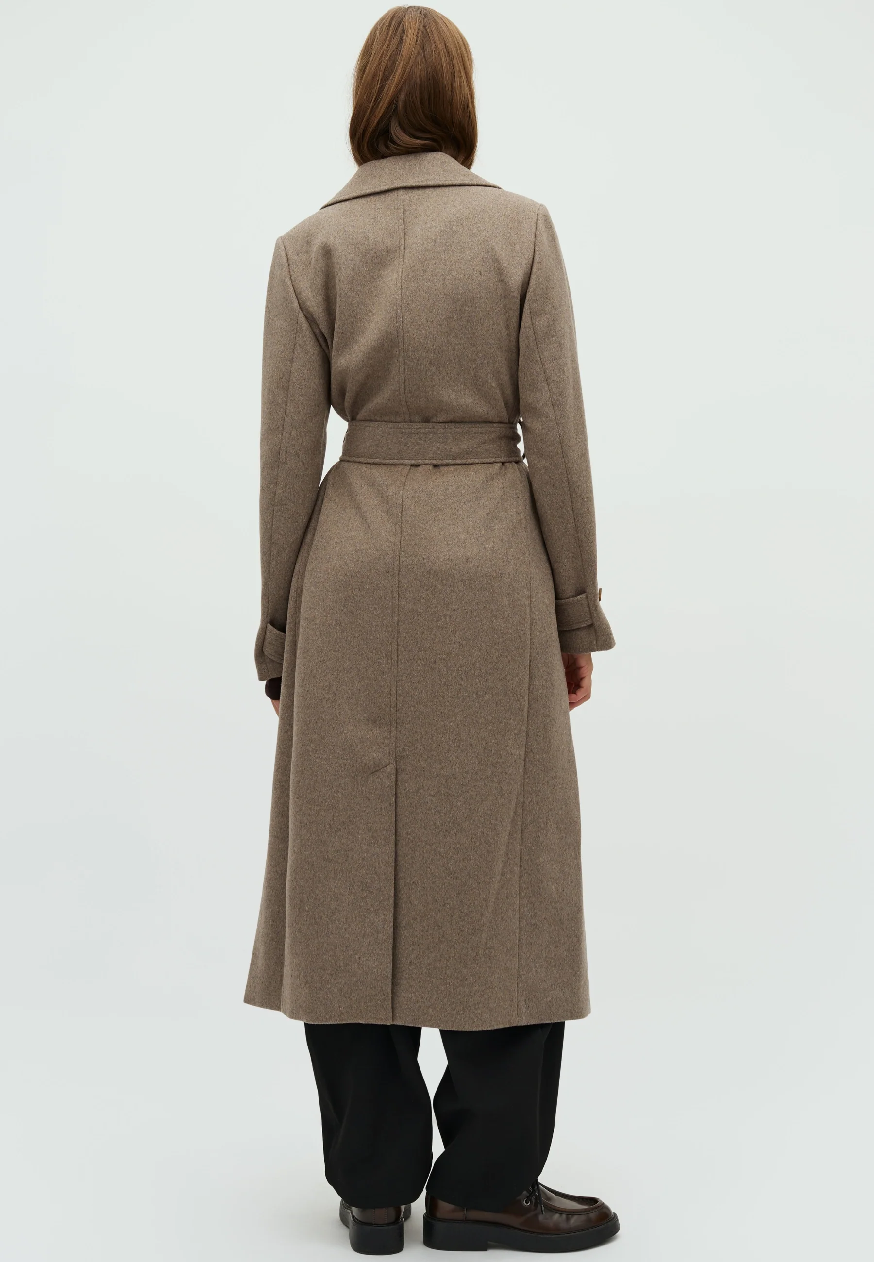 Kasimira-M Coat - Greige Melange - Image 3